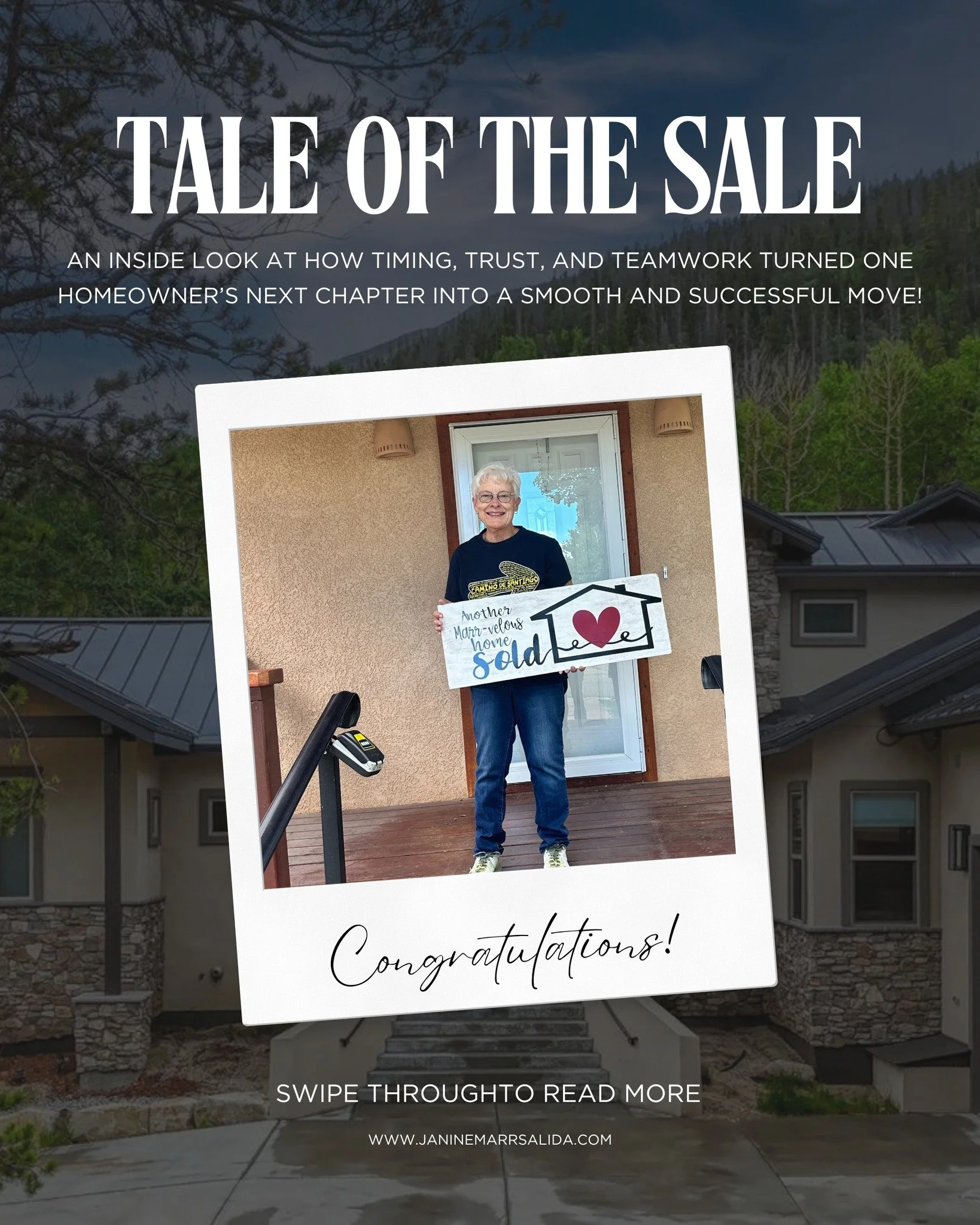 Every sale has a story &mdash; and this one was all about timing, trust, and teamwork.

What started as one client&rsquo;s move down the street became a three-home domino that came together perfectly. Cheers to another ✨MARR-VELOUS✨ sale in the books