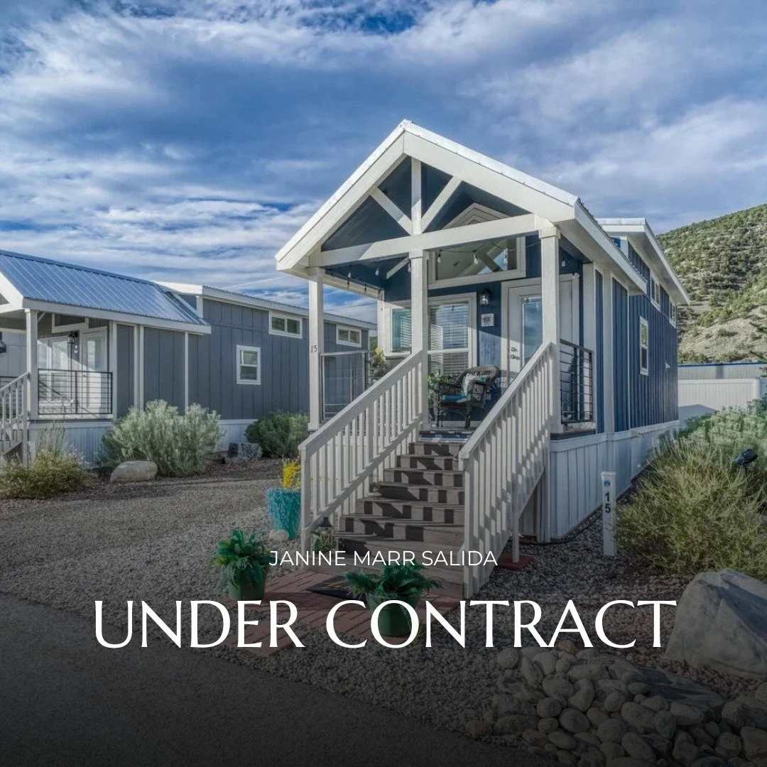 This park model home in Salida RV Resort is officially under contract! 🎉

The modern, efficient tiny home has been waiting for just the right buyer &mdash; and we found them. Congrats to everyone involved in this transaction!
.
.
.
.
.
#salidareales