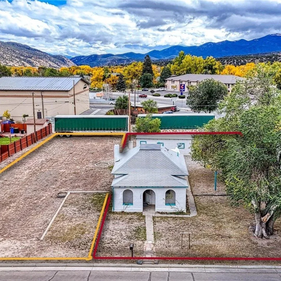Big views, big potential! This rare Salida property includes a home and four commercially zoned lots &mdash; perfect for building, renovating, or investing in one of the most in-demand markets in Colorado.

See all the details + schedule a tour throu