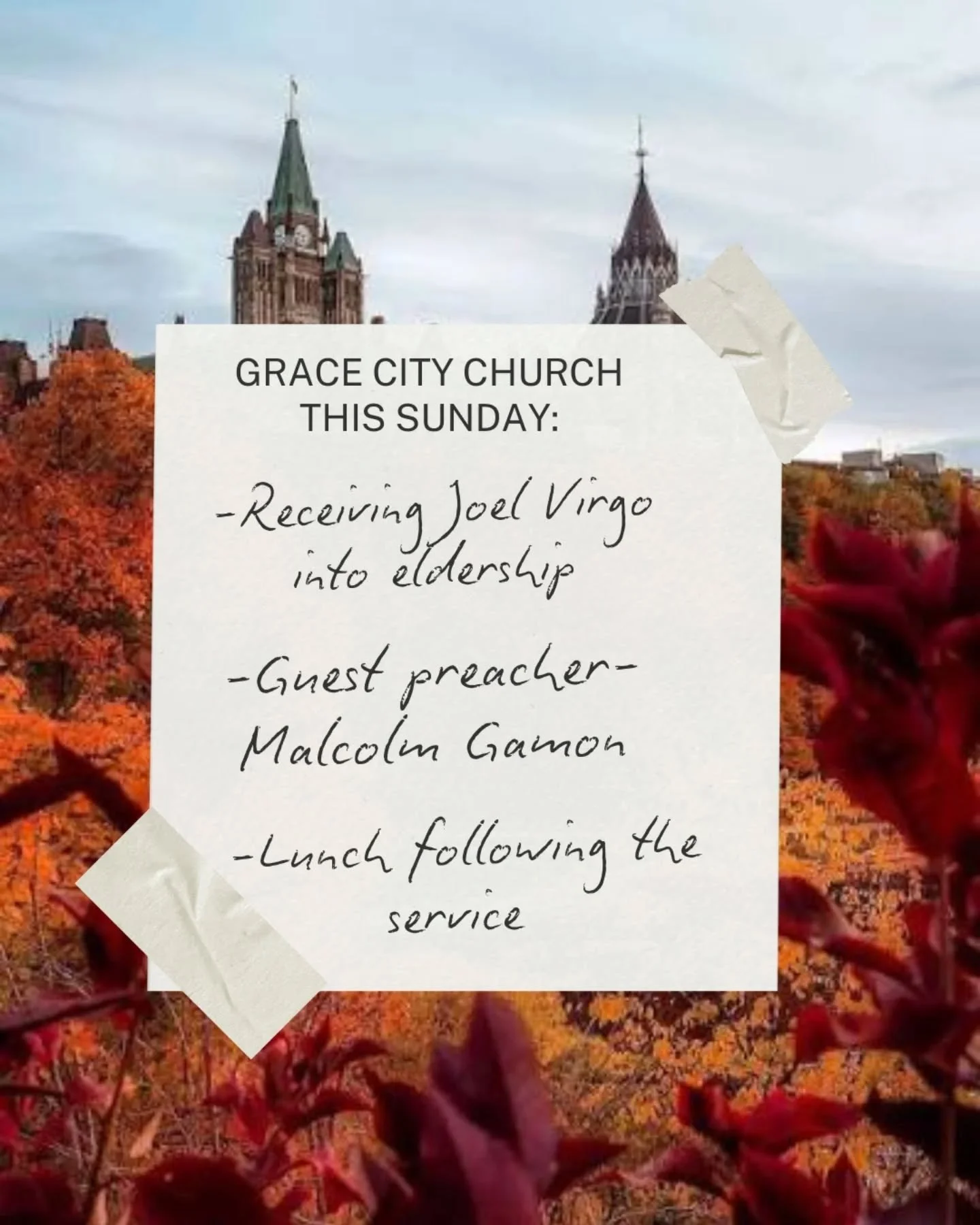 Jesus continues to be faithful to his promise to build his church. Join us this Sunday as we take time in our service to receive Joel Virgo as an elder in our church. Malcolm Gamon from Cornerstone Church in the UK will be with us to help mark this s
