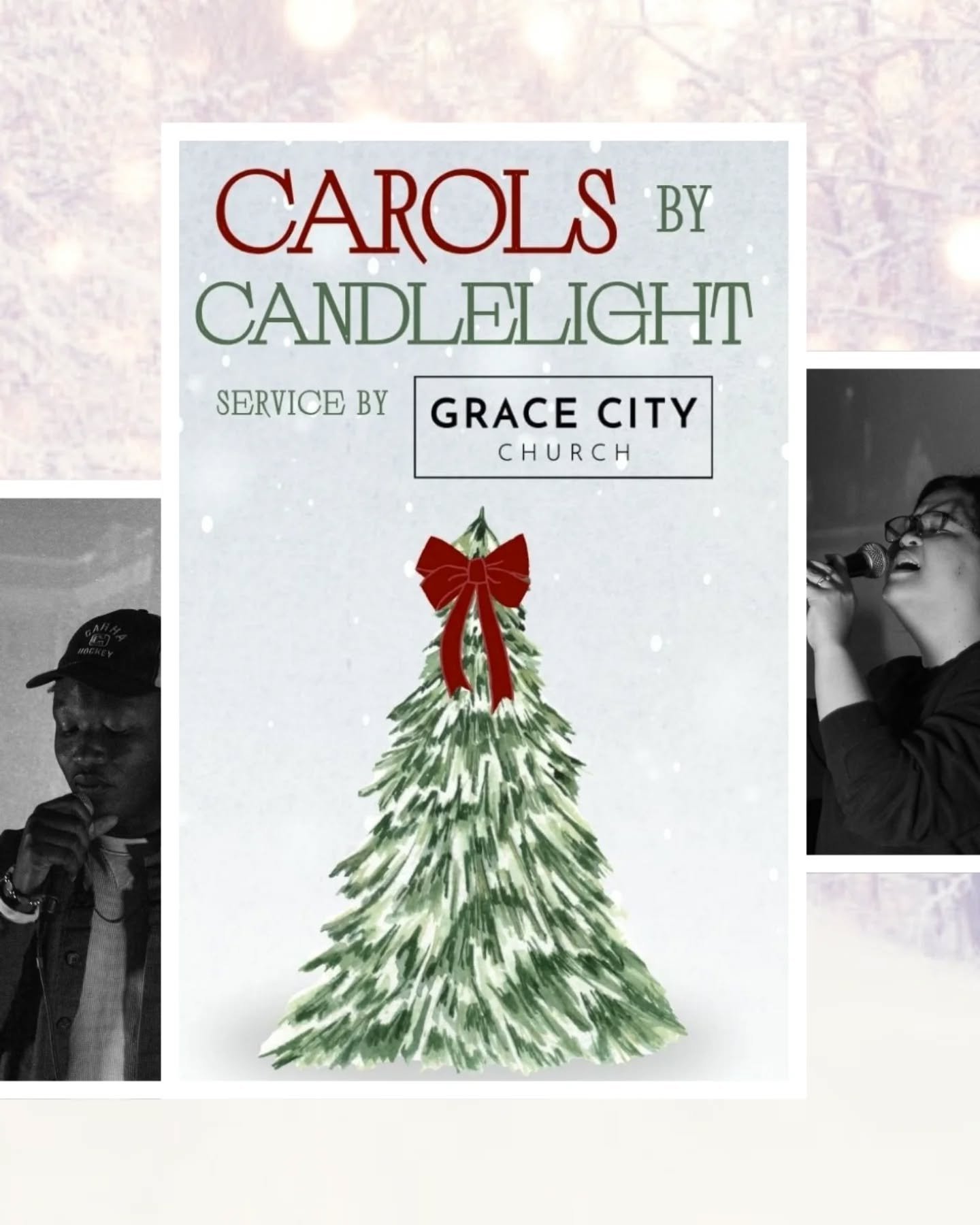 📣Tomorrow, Sunday, is our special 🕯 &lsquo;Carols by Candlelight&rsquo;🕯 service at 10am at the Lansdowne Cineplex. Consider inviting a friend or family member, and plan to stay following the service for some festive treats and a Christmas photo b
