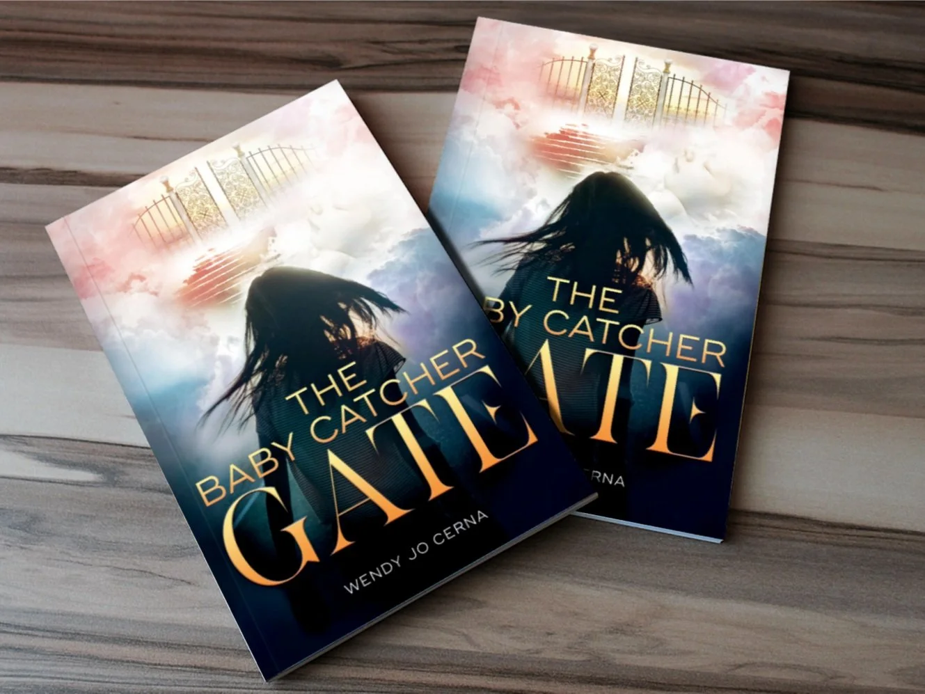 Christian author book cover design