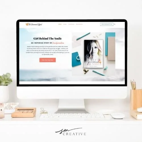 Book Cover & Website Design for Author