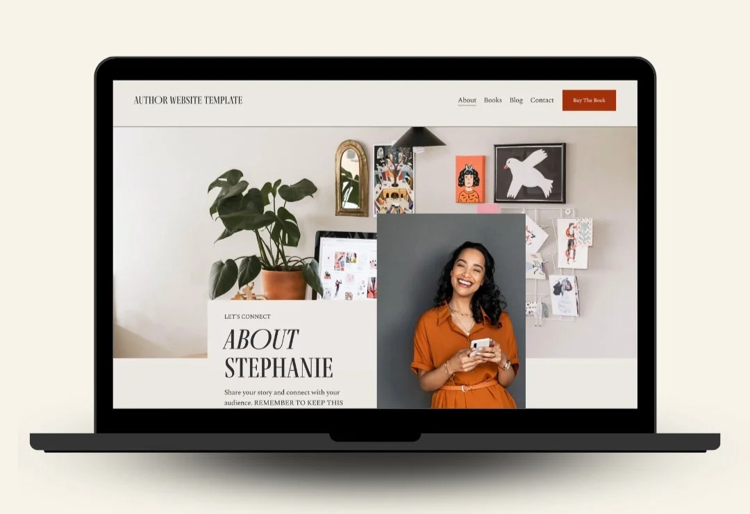 Photo of website - Website Designer for Christian authors