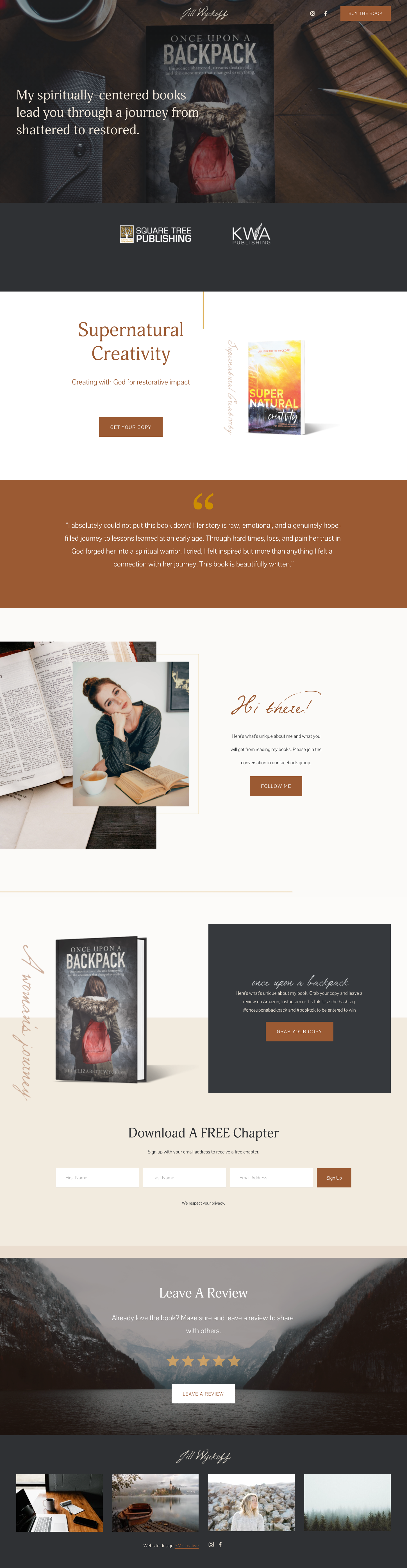 Website Designer for Christian authors