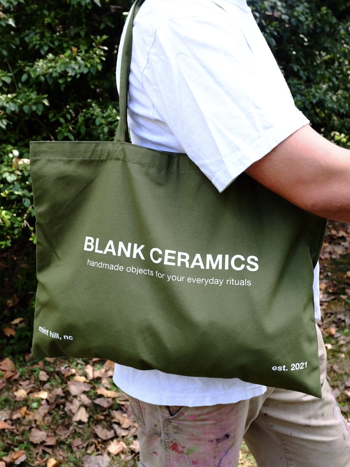 Blank Ceramics Tote Bag