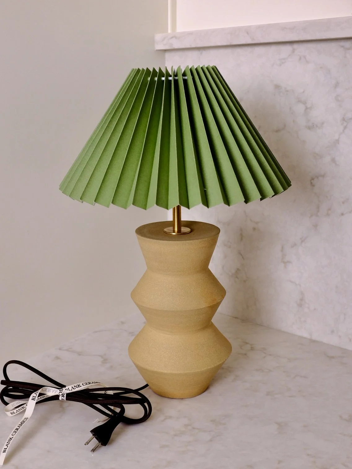 Stacked Sandstone Lamp