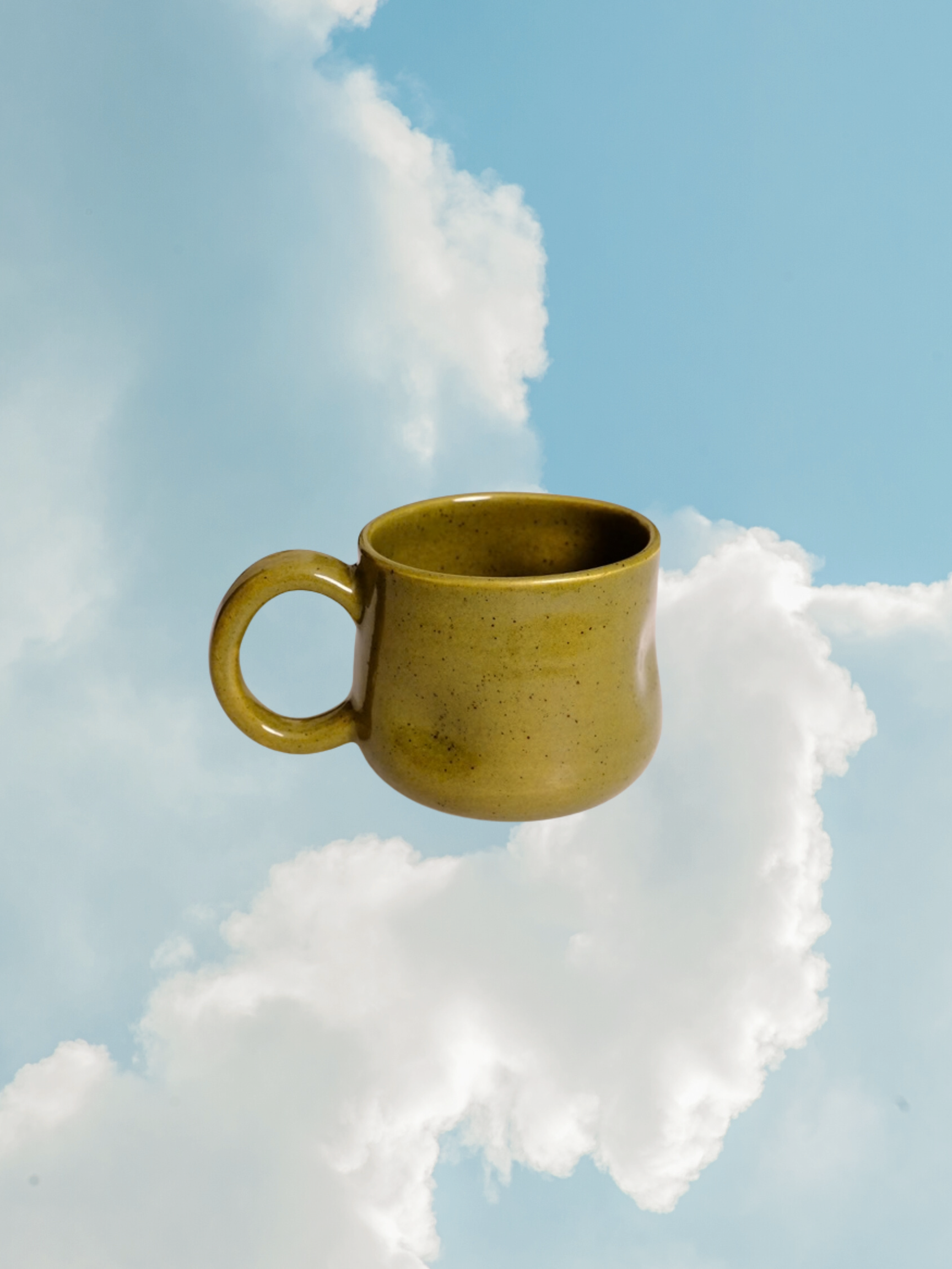 Olive Dimple Mug
