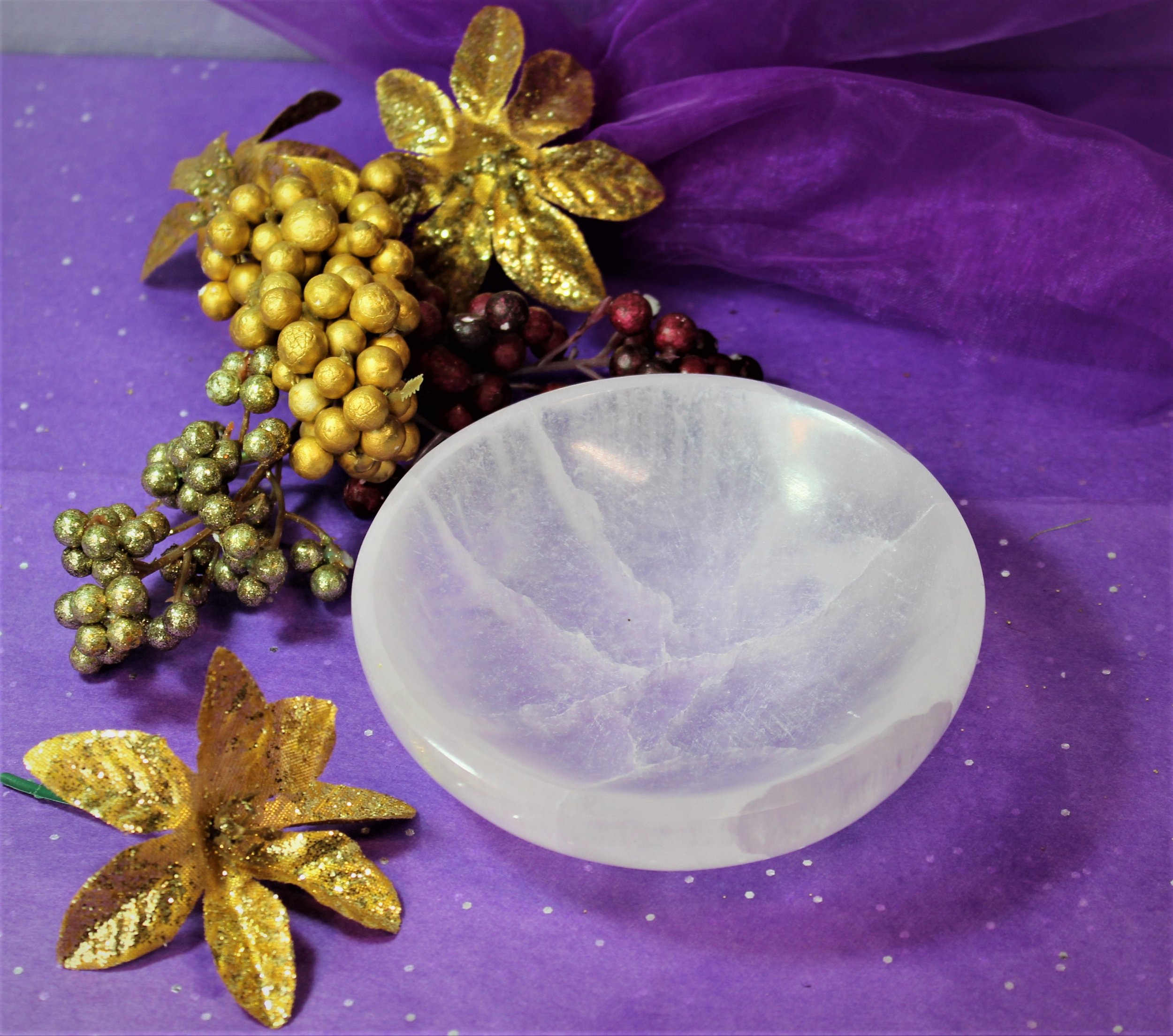 Elevate your space with a Moroccan Selenite Bowl, blending spiritual cleansing with elegant decor. Perfect for balancing energy and adding a serene touch to any room.