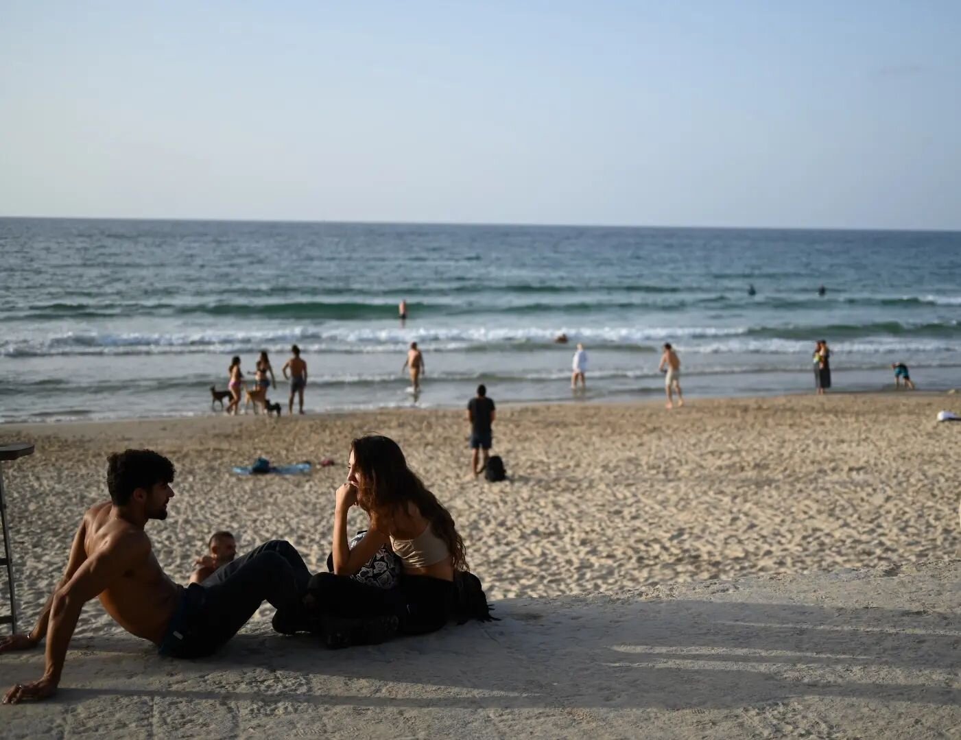 Feeling an aftertaste of a a good time in Israel. Not only I met my parents, but also had a chance to merge with the atmosphere and vibe of Tel Aviv. 

I spent the very last day by myself. I remember wearing a swimsuit under my dress all day and neve