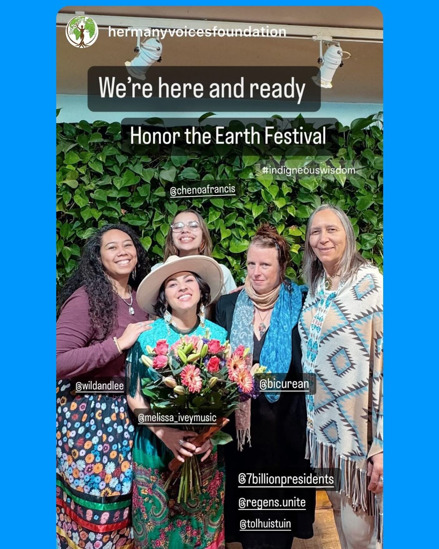 Love being with the crew at the Honor the Earth festival. Led a workshop being present with ourselves before engaging in ideological conversation.