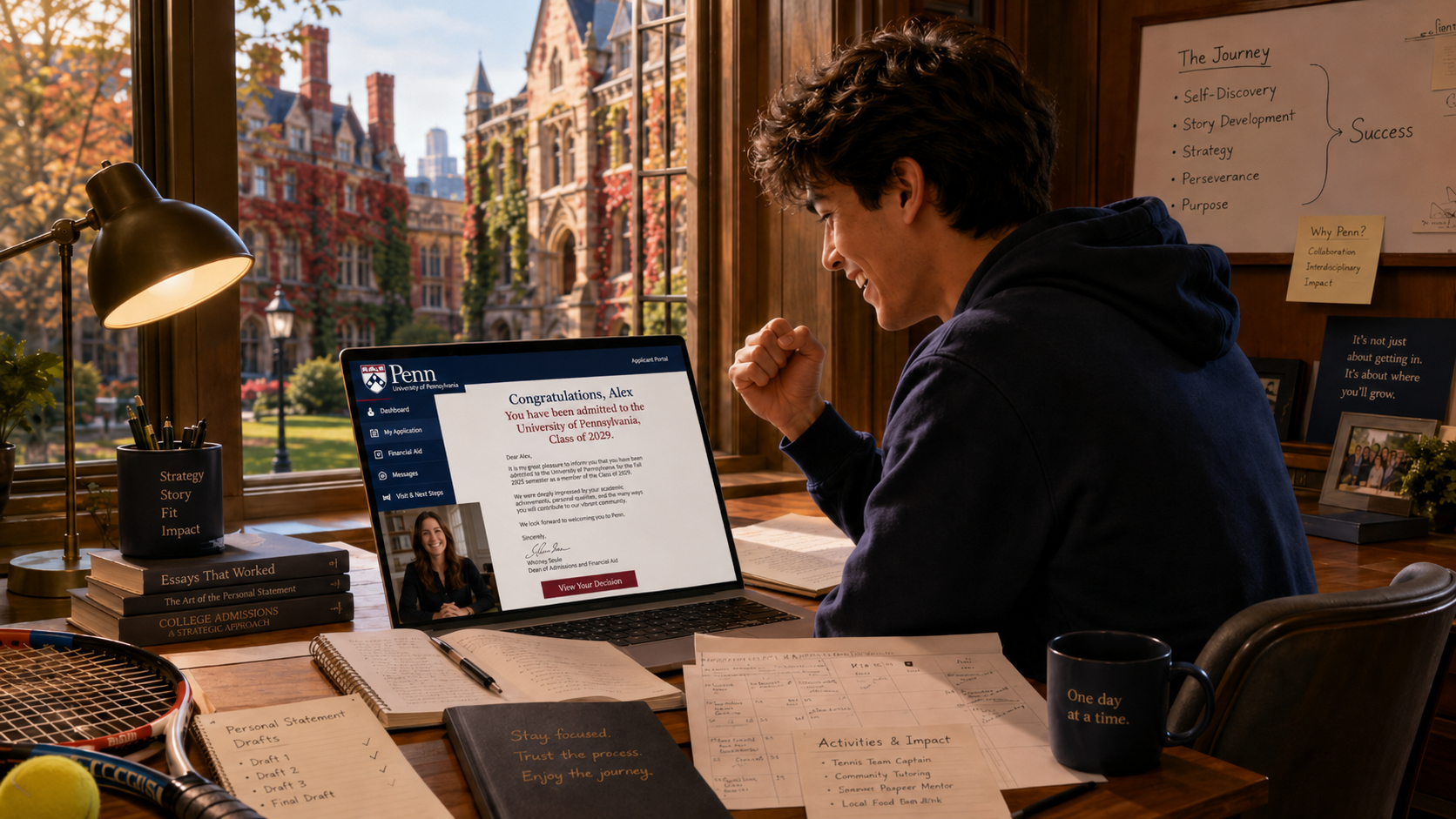 Inside a UPenn Acceptance: One Student’s Journey with The Ivy Institute