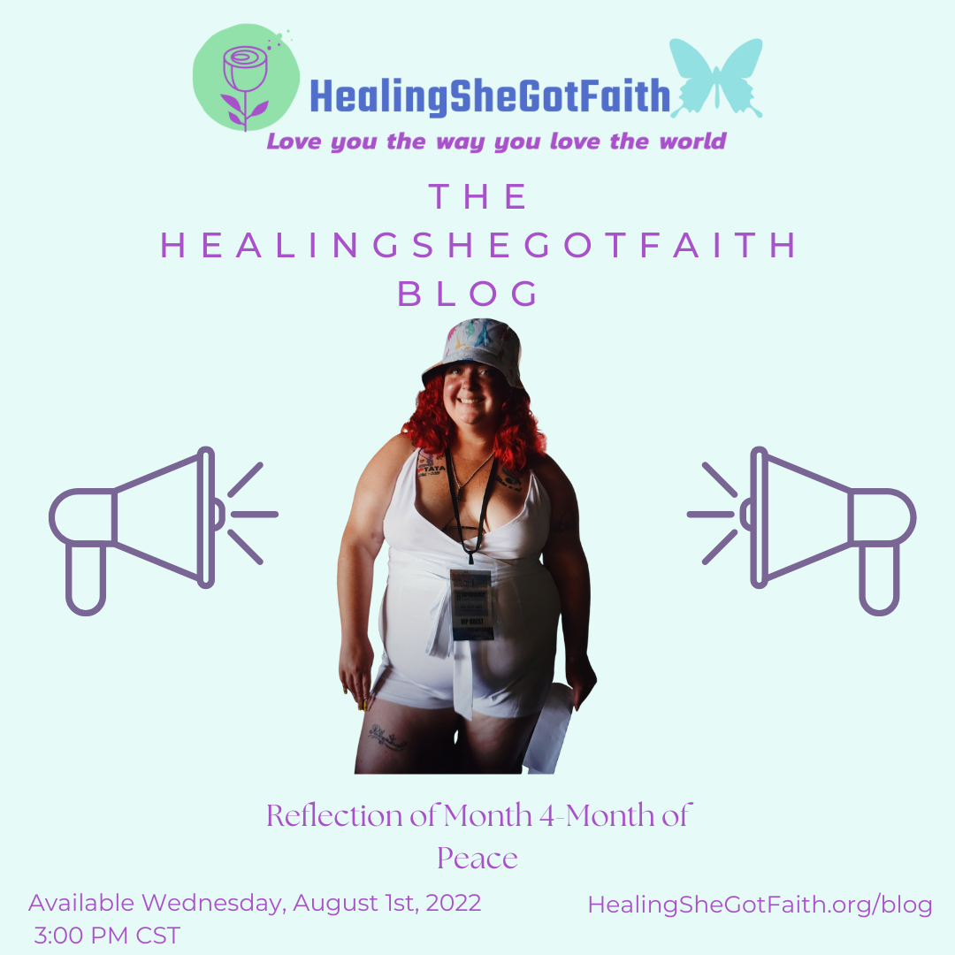 Reflection of Month 4-Month of Peace