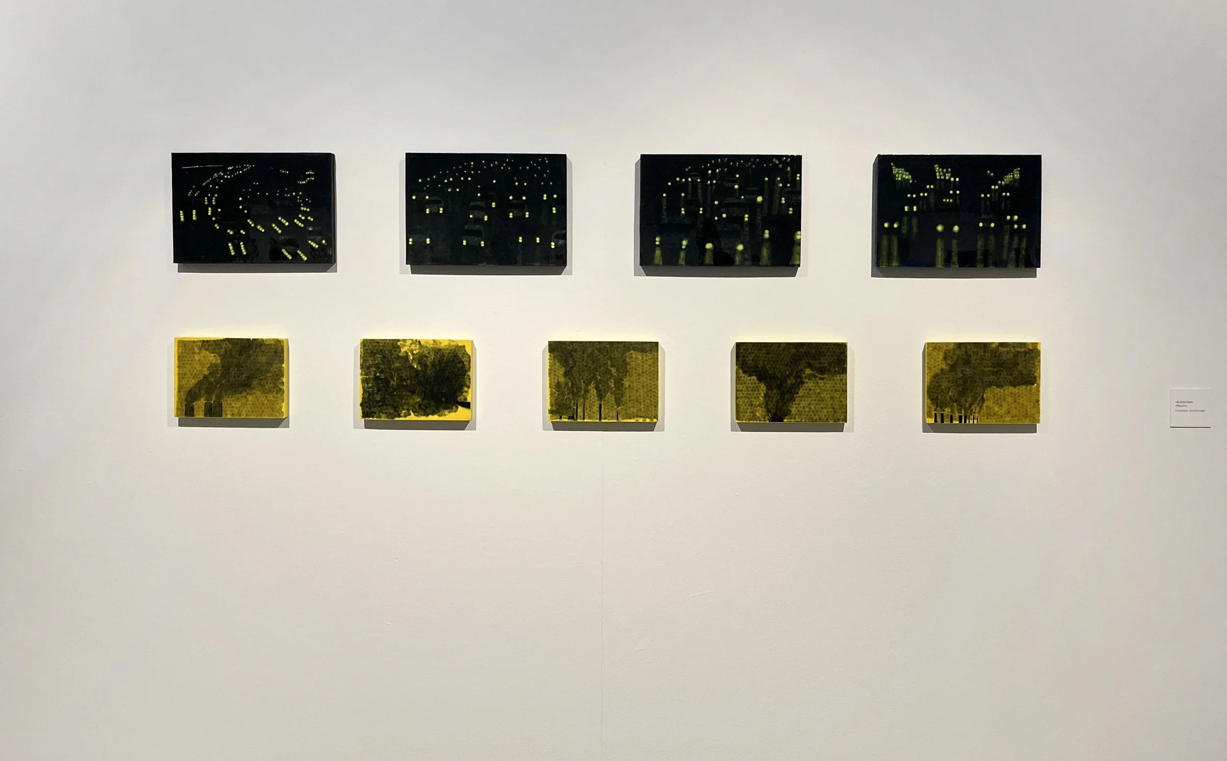 »Eigen ± Sinn«, Polyethylen-Schichtungen, 29 x 42 cm | 21 x 29 cm