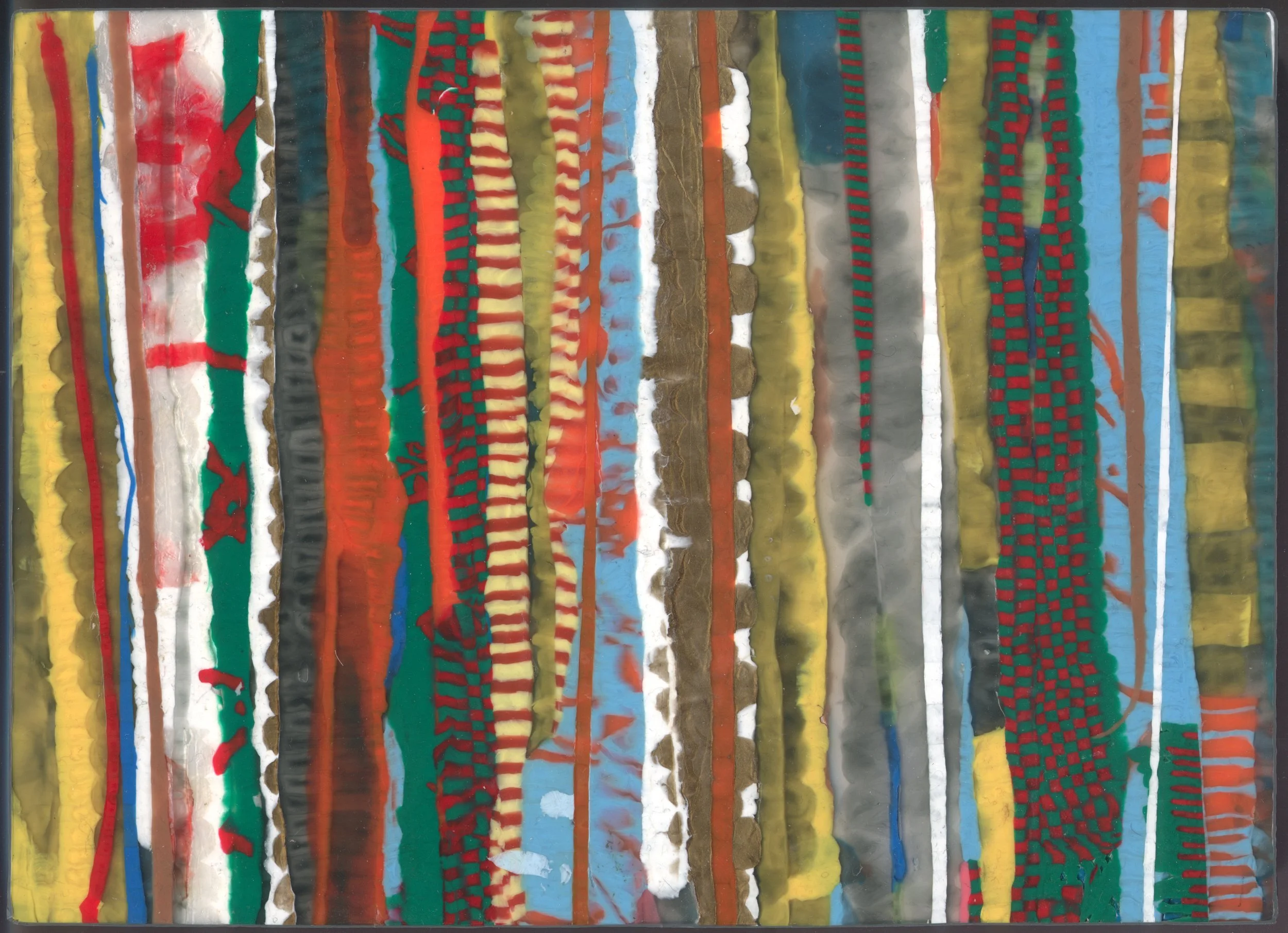 »Eigen ± Sinn«, »AufStreife«, Polyethylen-Collage