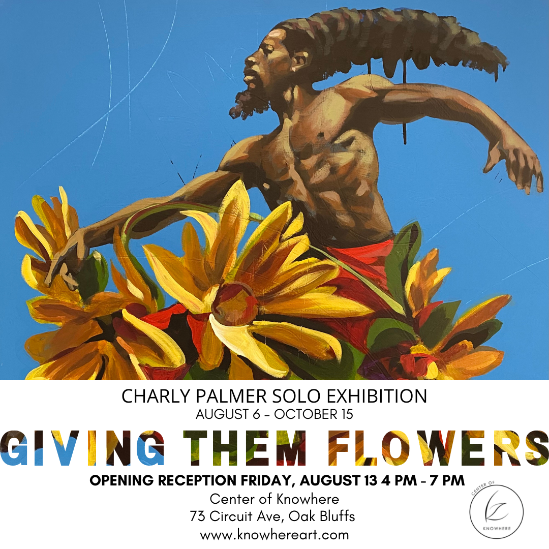 Assistant curator to Charly Palmer solo exhibition at Knowhere Art, "Giving Them Flowers"