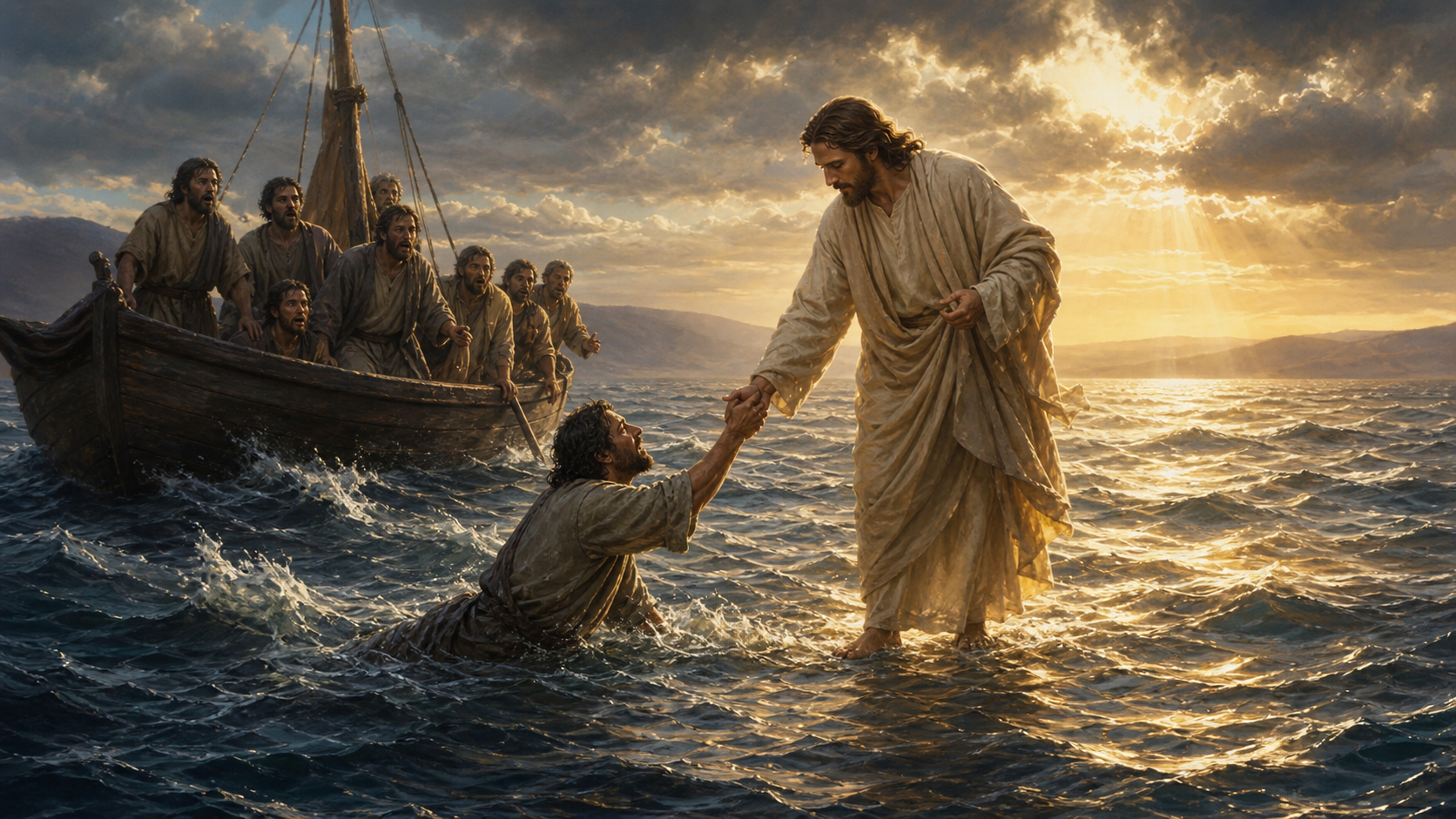 19th Sunday in Ordinary Time - Year A - When the Storm Gets Loud, Look for Jesus! &amp; “Shelter Me, O God”