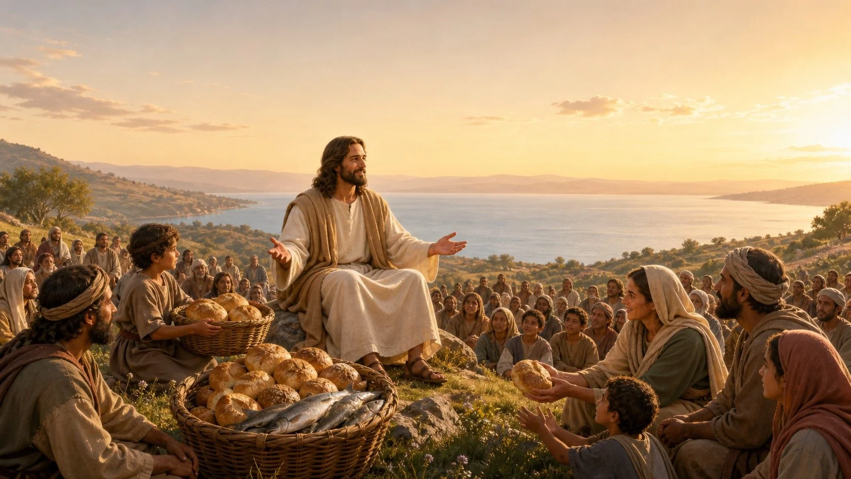 18th Sunday in Ordinary Time - Year A - Bring Me What You Have &amp; “Joyful Joyful We Adore You”
