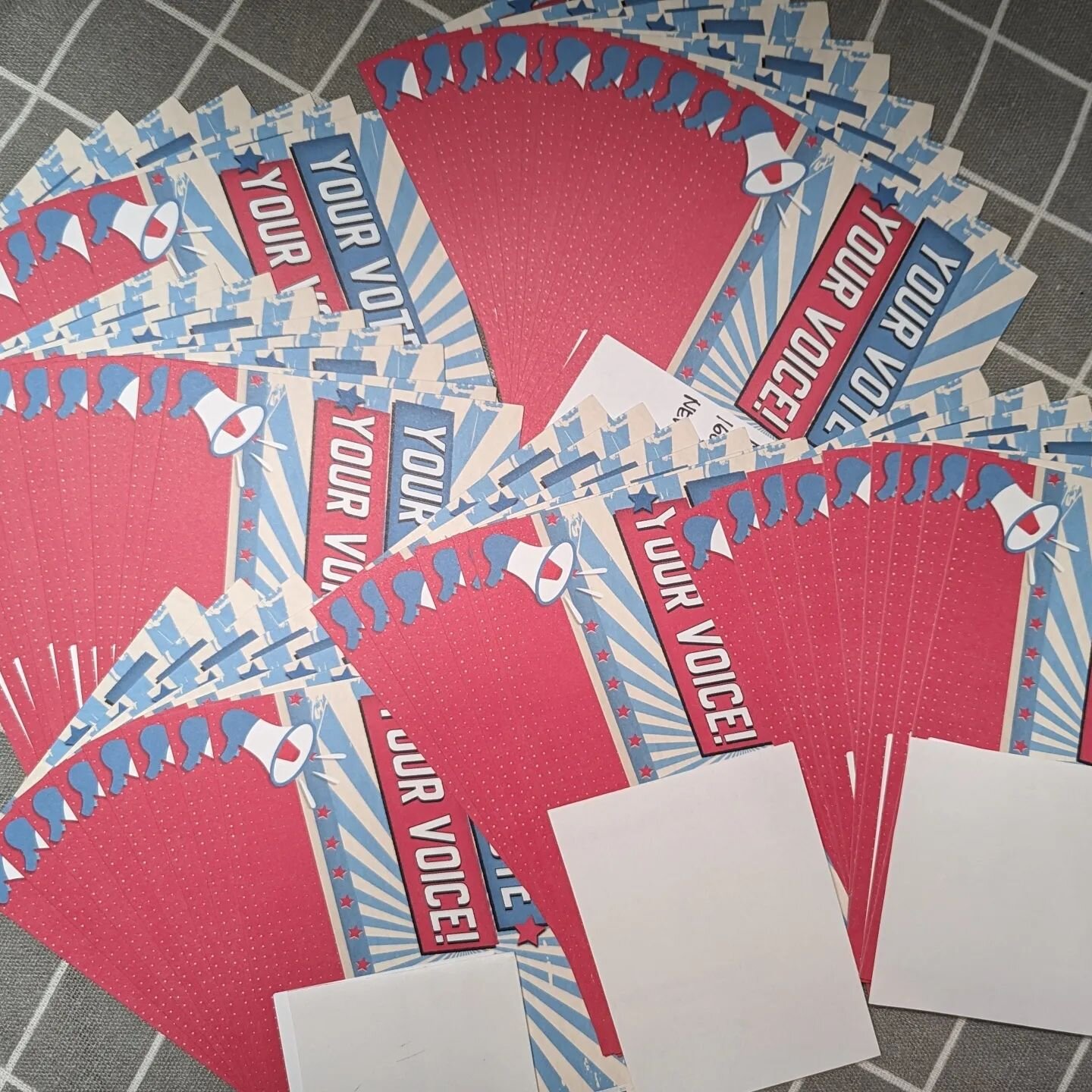 50 postcards to support Tom Suozzi in NY 3rd.  Early voting starts Saturday, special election day Feb. 13.  Still time to text and phone bank!  Let's flip George Santos's seat! And if not this race, there are many others this spring.  @activatevote