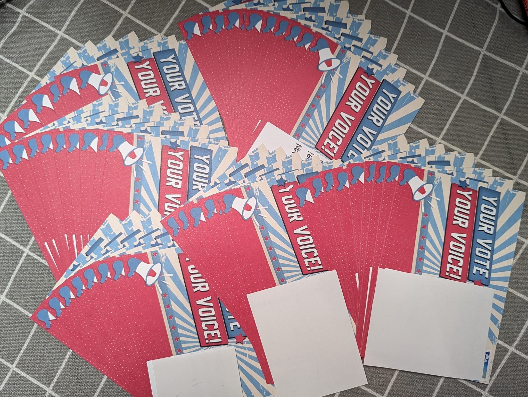 50 postcards to support Tom Suozzi in NY 3rd.  Early voting starts Saturday, special election day Feb. 13.  Still time to text and phone bank!  Let's flip George Santos's seat! Activate America activateamerica.vote/postcards