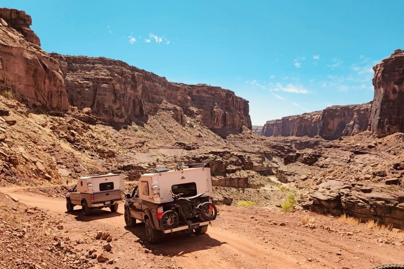 The MoonLander camper lets you go into remote places, knowing you&rsquo;ll have a safe place to sleep after a full day of adventure. Where will you land?