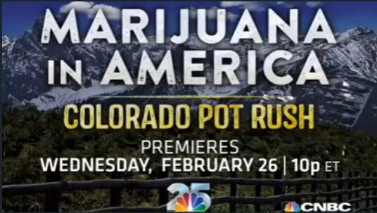Marijuana in America Premieres on CNBC