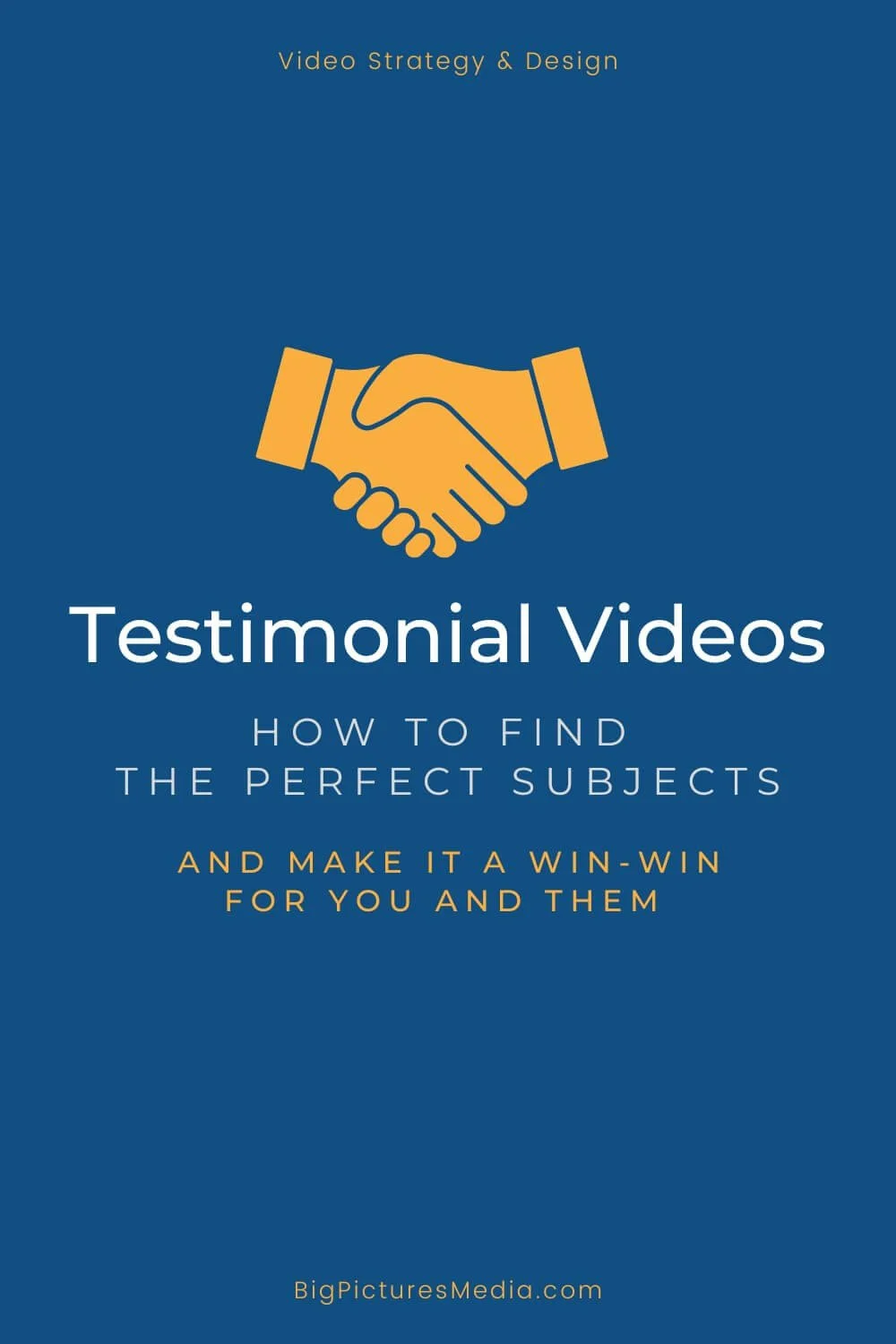 How to Find the Perfect Subjects for your Testimonial Video Profiles