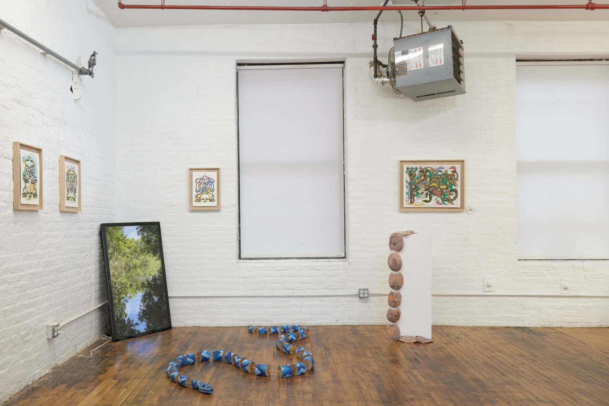 The Artist as Practitioner: Offerings to the Nagas, Group Show, Tappeto Volante installation view