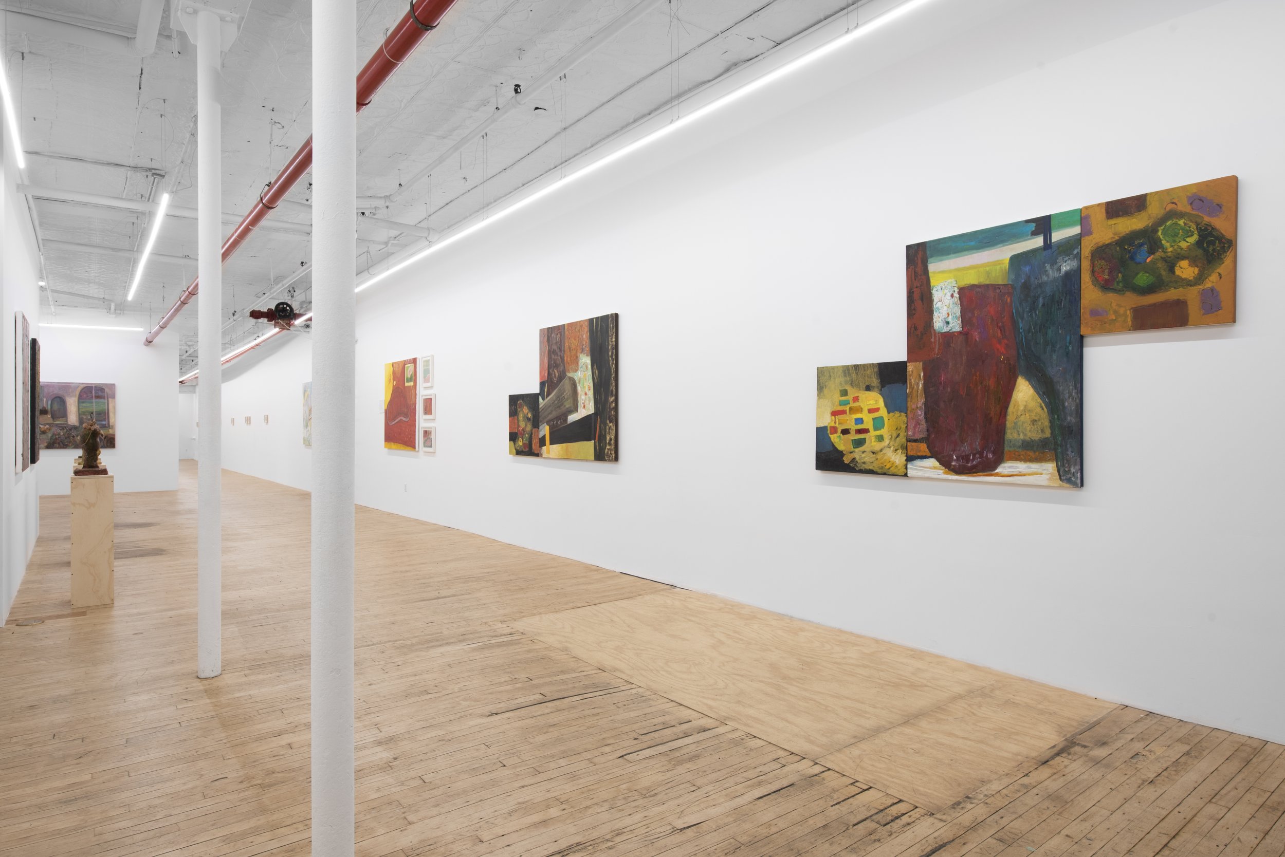 Kin Terrains, 2026, Bascha Mon Solo Show, Tappeto Volante installation view