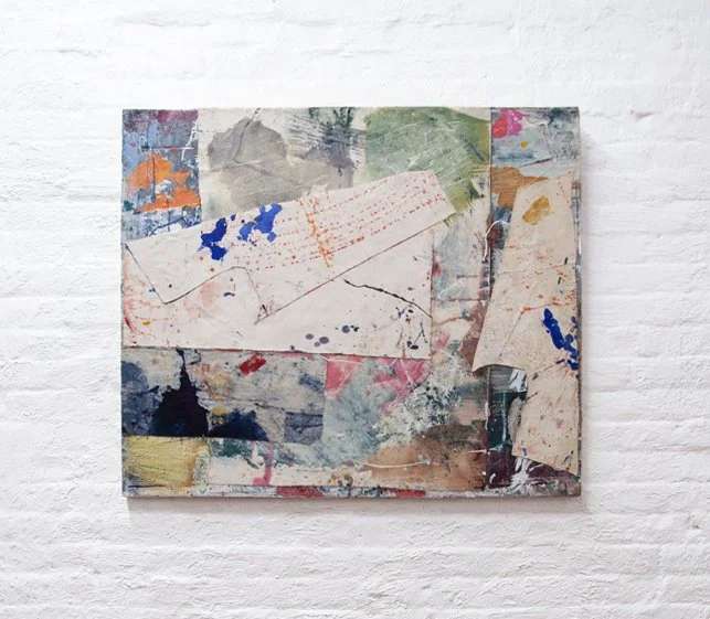 Marianne Gagnier, Map of the World, 2021, mixed media on canvas, 34 x 40 in