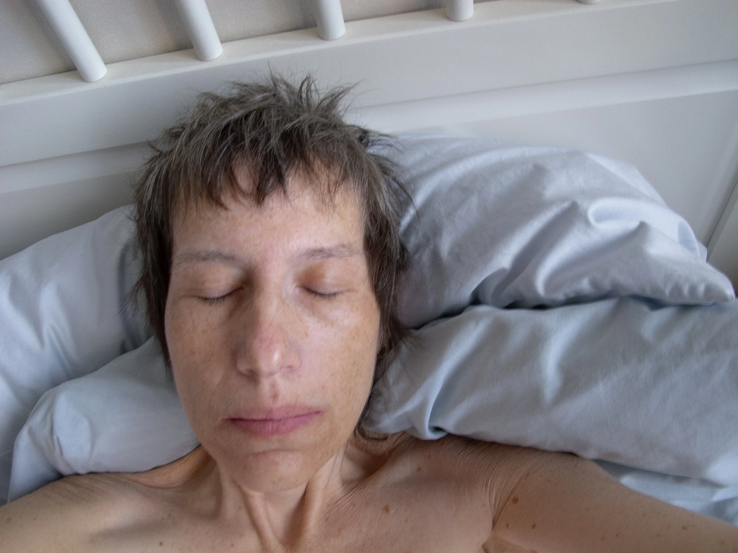 Carol Saft, Shut Eye, 2011, chromogenic print, 8 × 11.5 in, edition 1/5