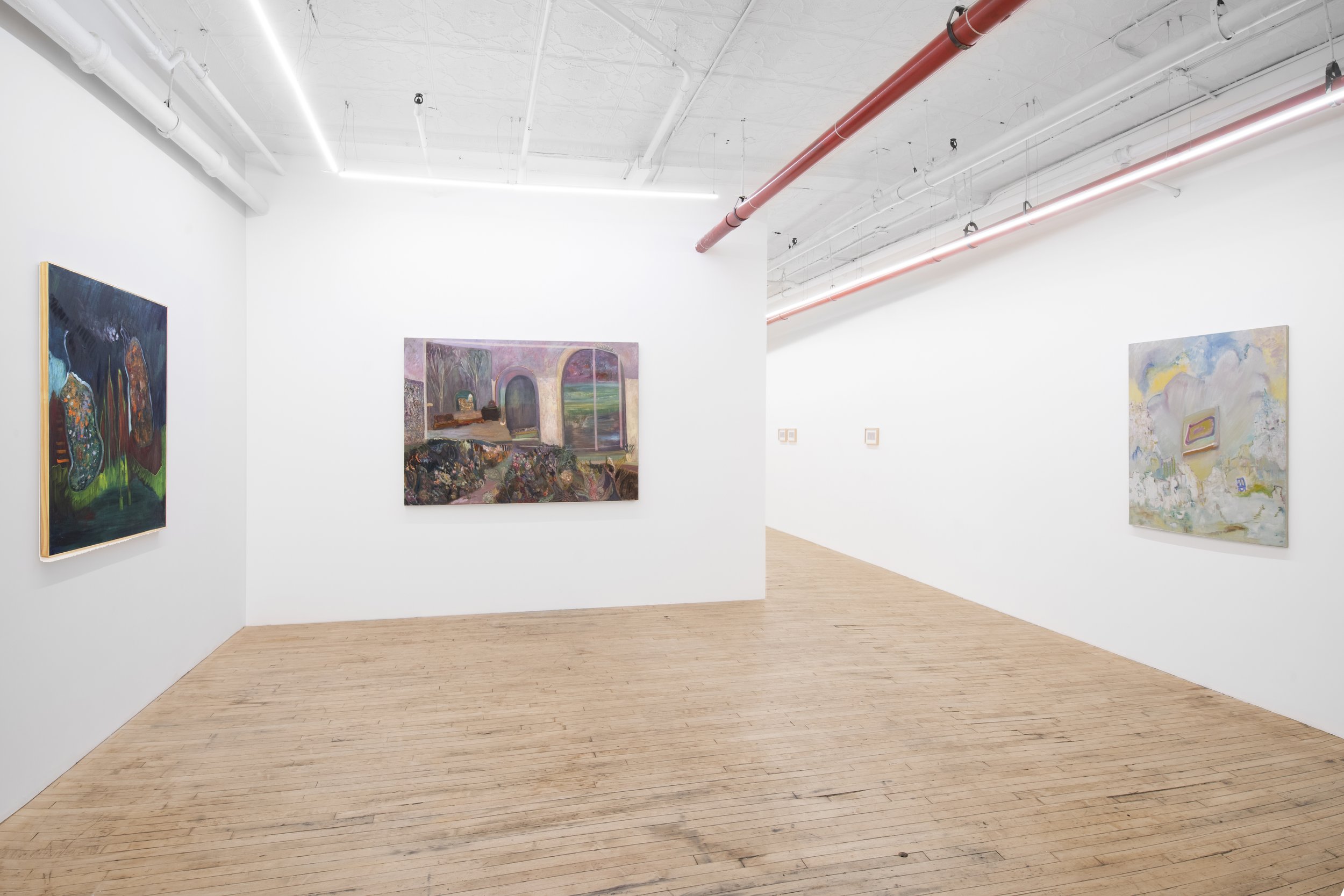 Kin Terrains, 2026, Bascha Mon Solo Show, Tappeto Volante installation view