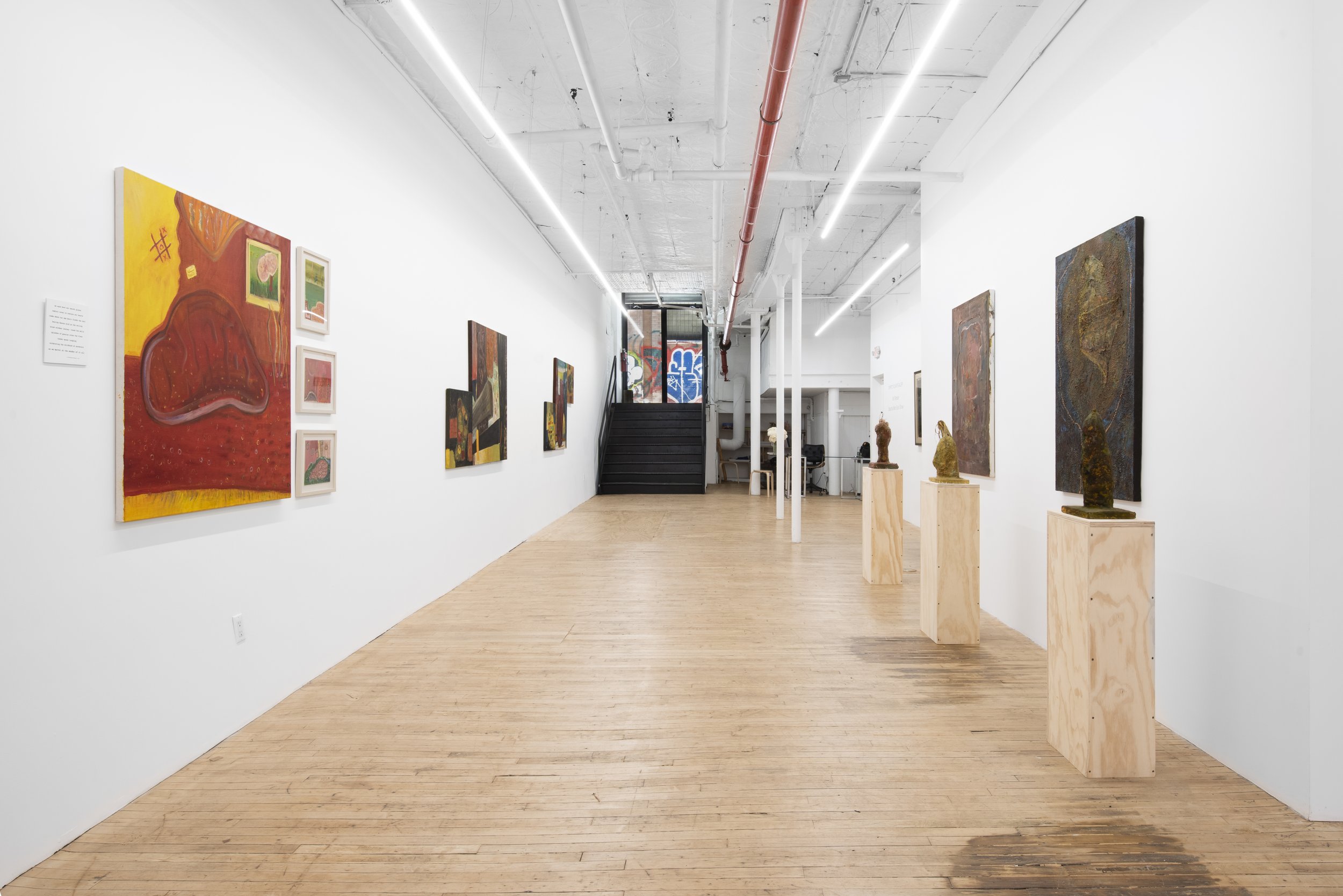 Kin Terrains, 2026, Bascha Mon Solo Show, Tappeto Volante installation view