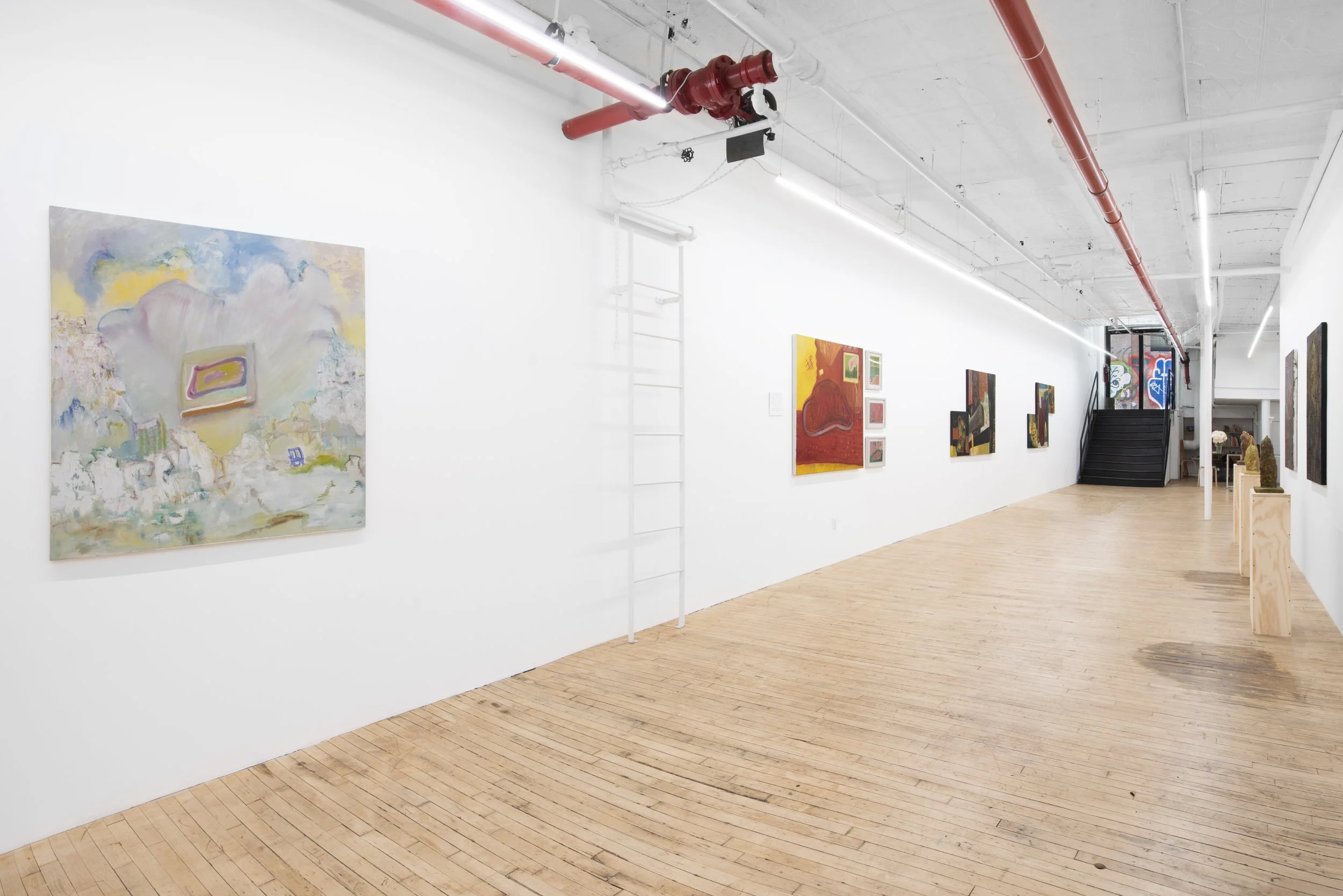 Kin Terrains, 2026, Bascha Mon Solo Show, Tappeto Volante installation view