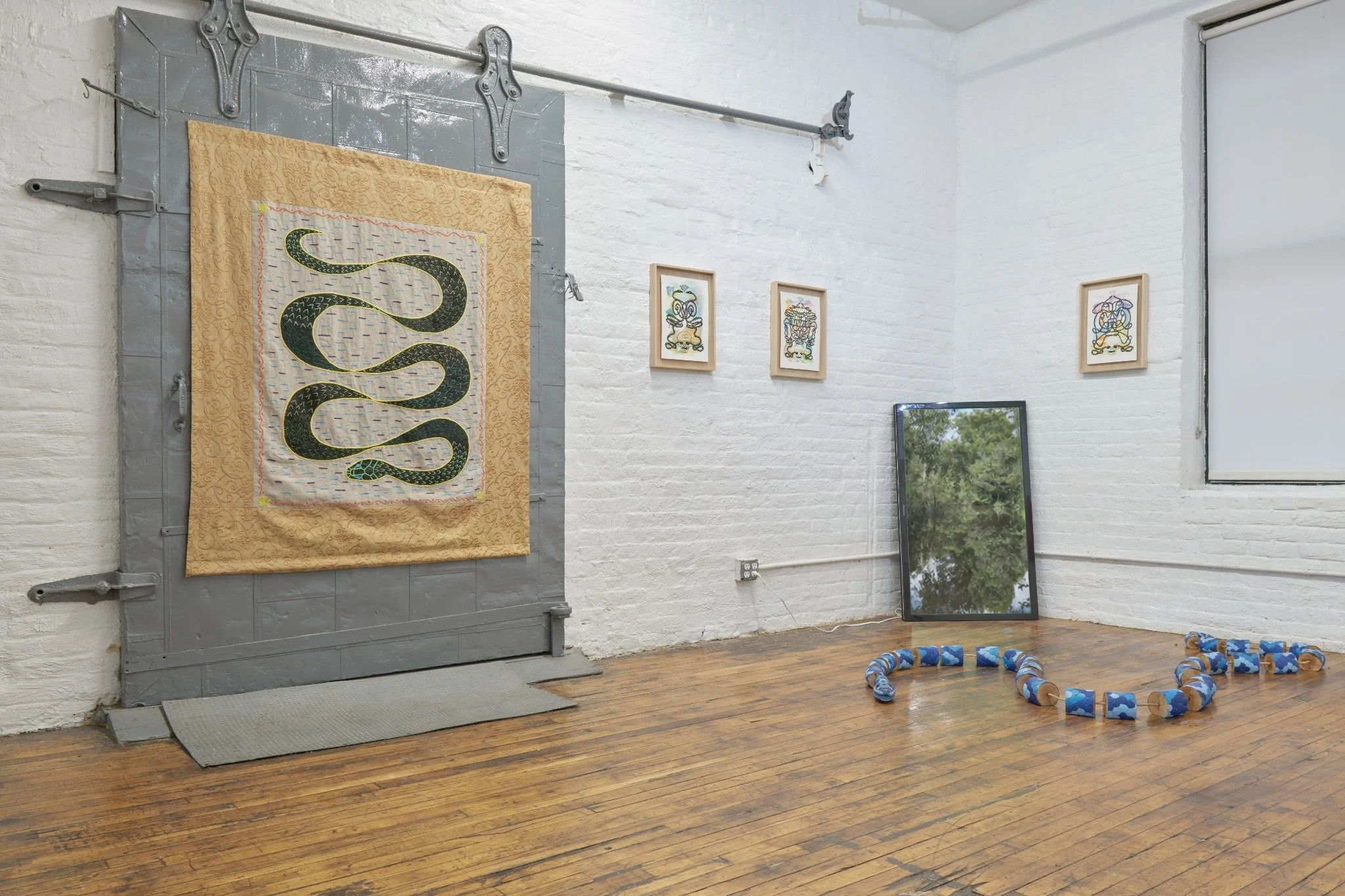 The Artist as Practitioner: Offerings to the Nagas, Group Show, Tappeto Volante installation view