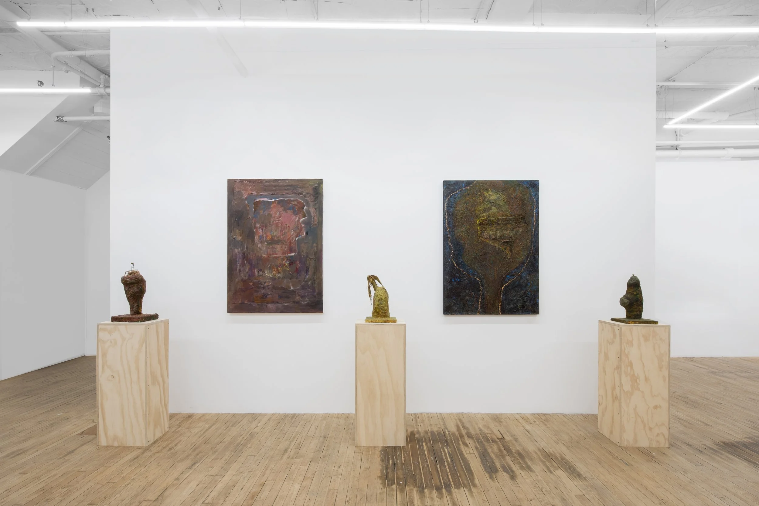 Kin Terrains, 2026, Bascha Mon Solo Show, Tappeto Volante installation view