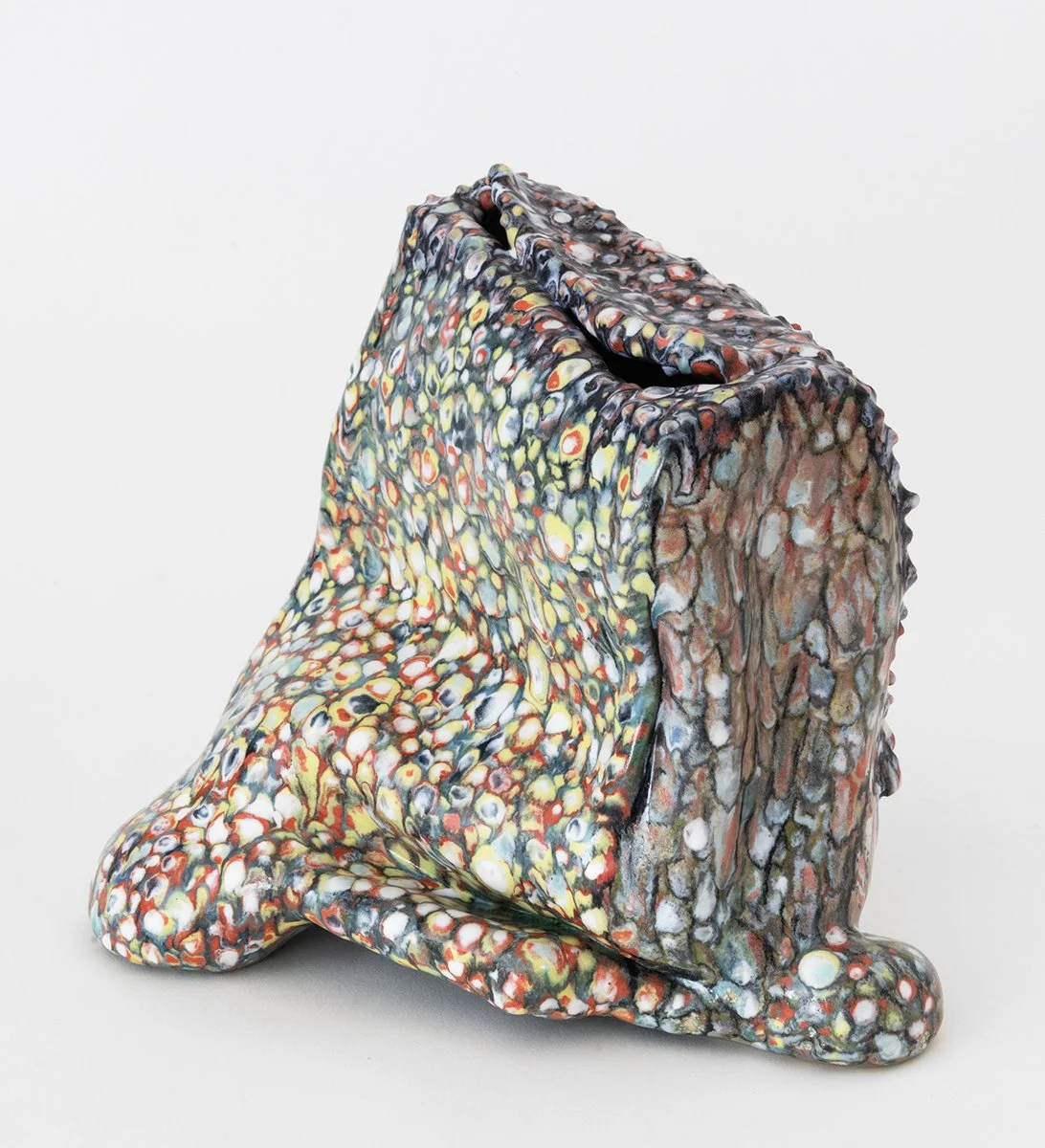 Elisa D’Arrigo, Spotificationization 2, 2024, Glazed ceramic, 8 × 7 × 6 in.jpg