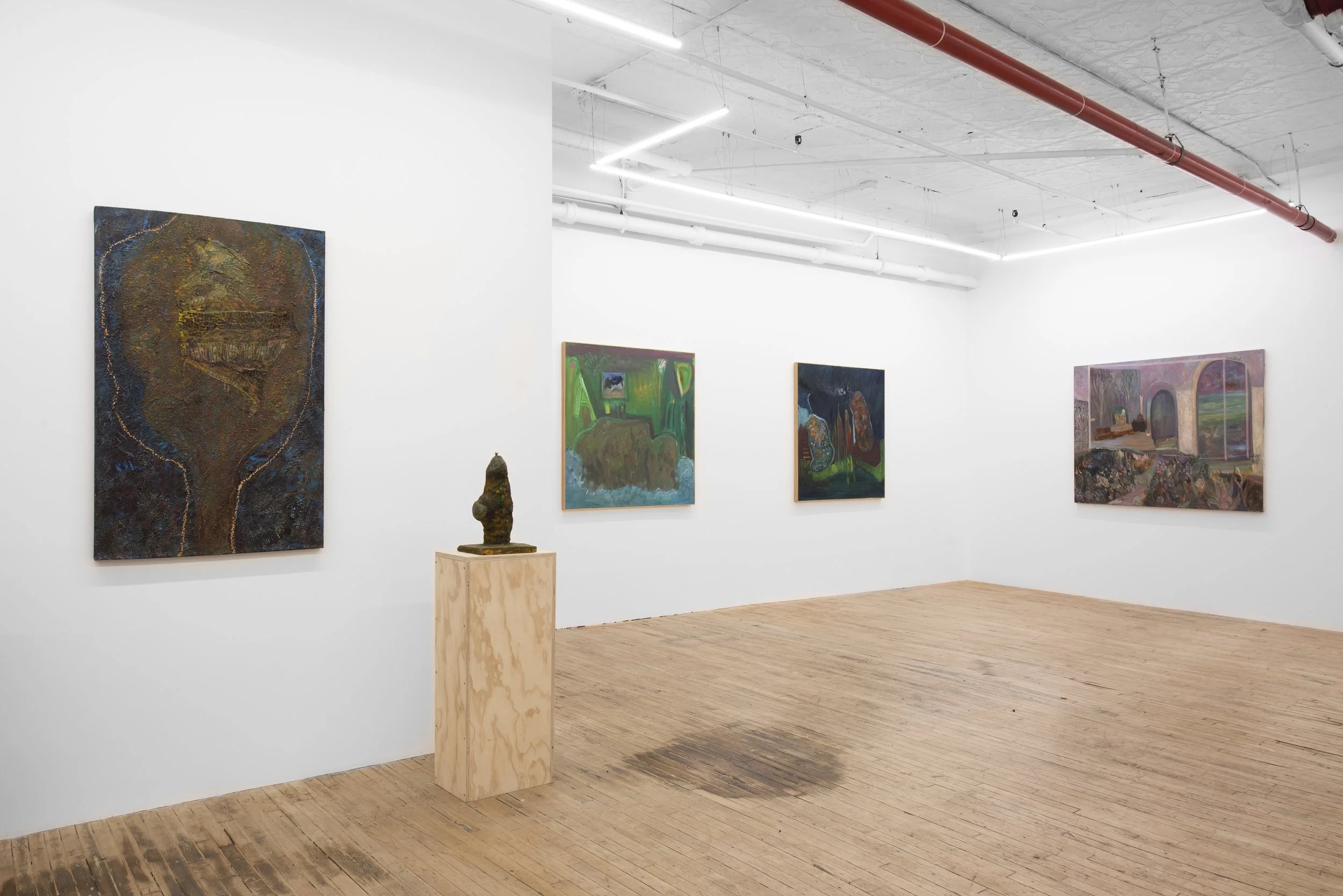 Kin Terrains, 2026, Bascha Mon Solo Show, Tappeto Volante installation view