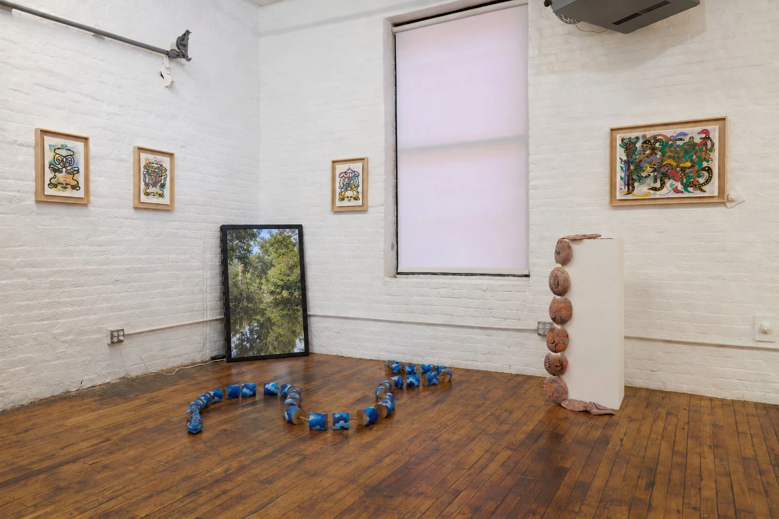 The Artist as Practitioner: Offerings to the Nagas, Group Show, Tappeto Volante installation view