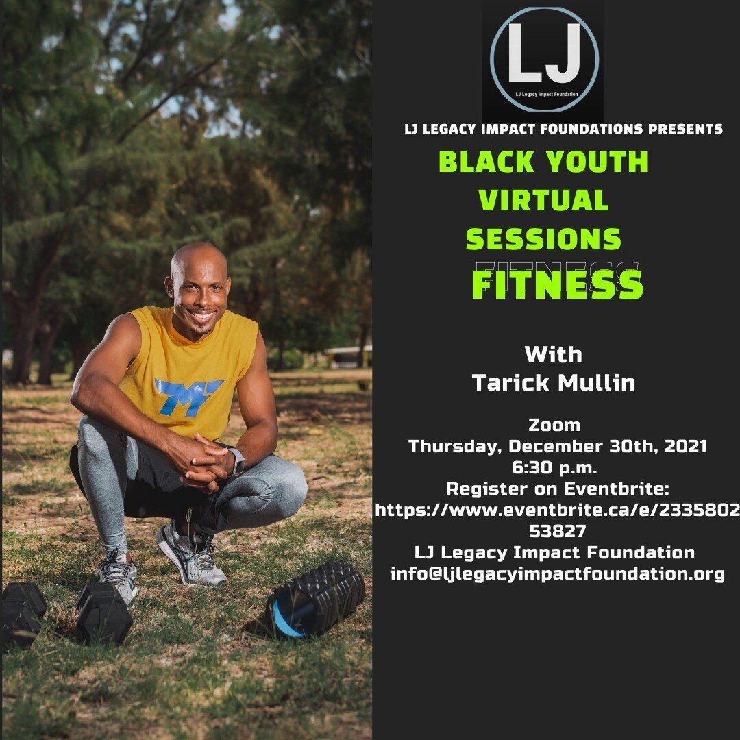 I'm so excited to be partnering with the @ljlegacyimpactfoundation to offer a free virtual fitness session for Black youth 8-25 this Thursday. If you know me you know how passionate I am about youth development and working with young people. Covid ha