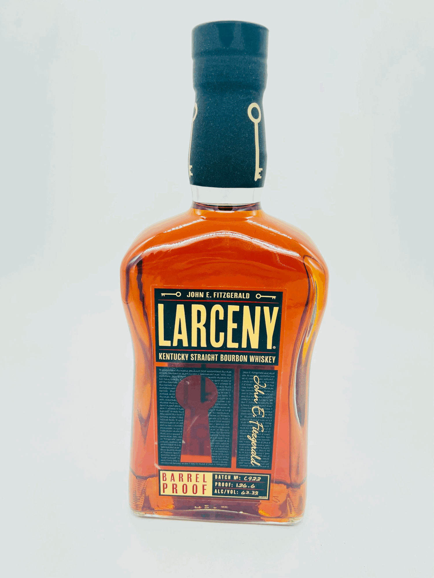 【umi0817】Larceny　Barrel Proof 　バーボン Larceny Barrel Proof — Paddock Bourbon Club