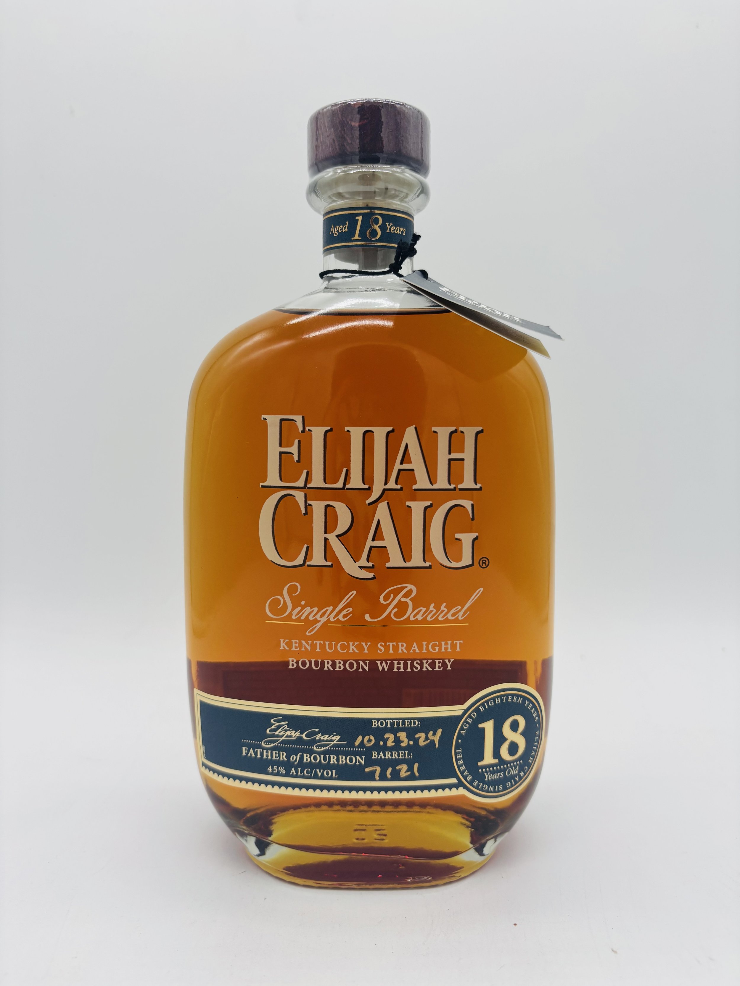 Elijah Craig 18 Year
