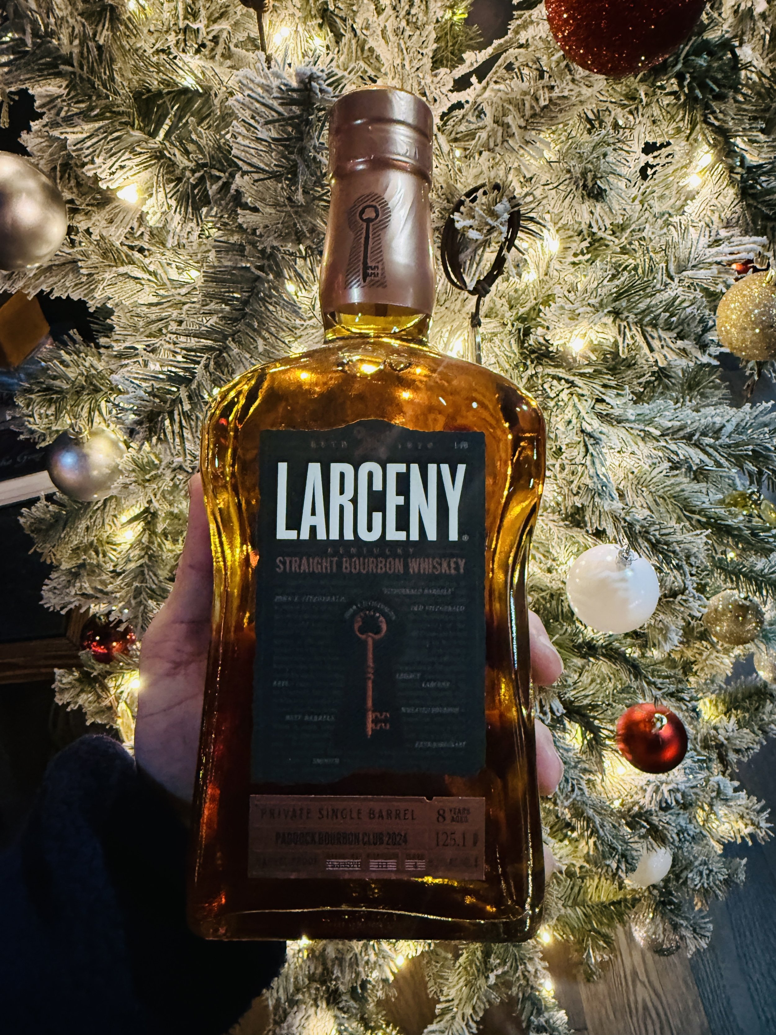17th Day of Christmas: Larceny Paddock Bourbon Club Barrel Pick '24