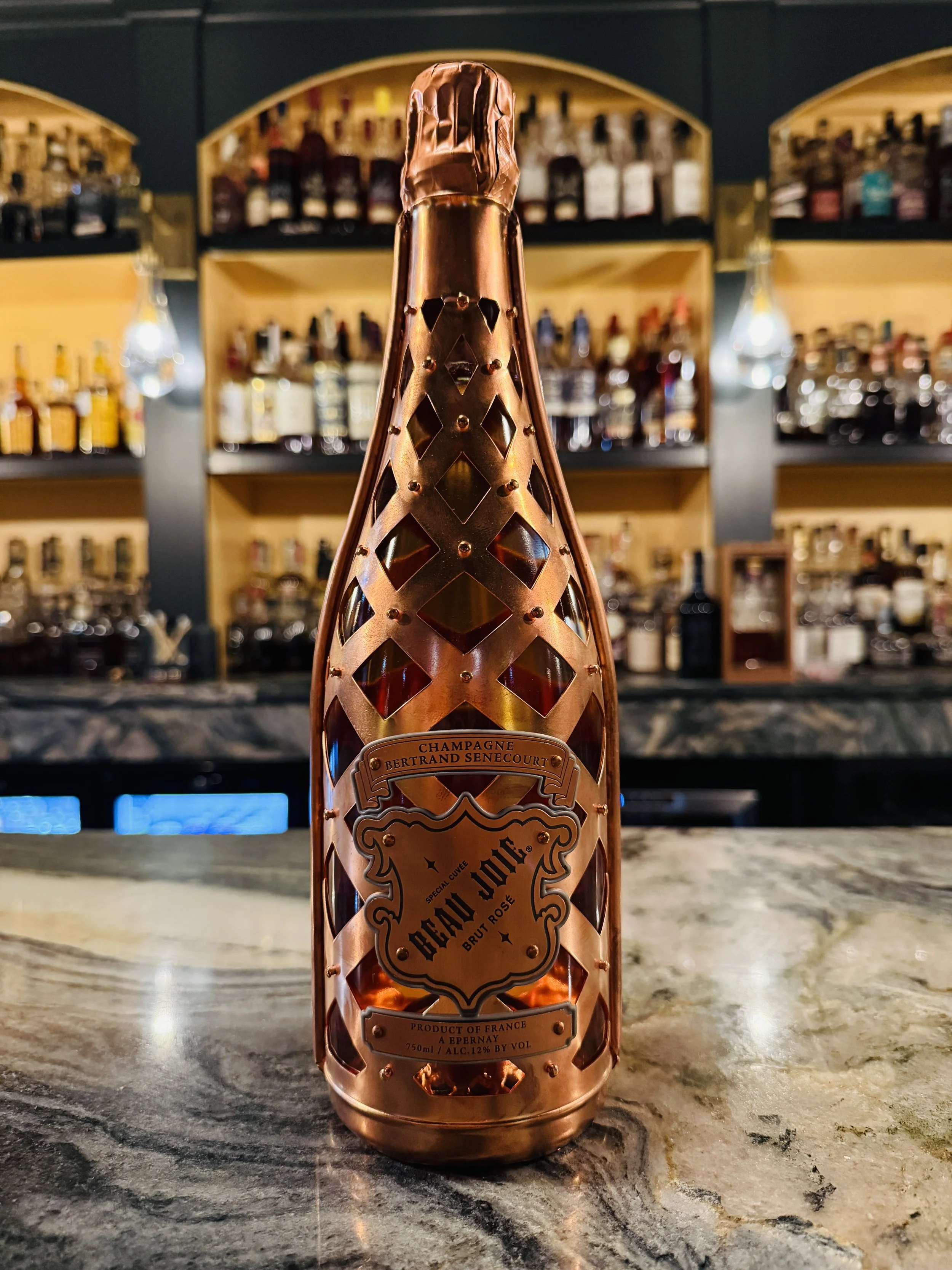 NEW YEARS CELLY Beau Joie Rose Brut Champagne