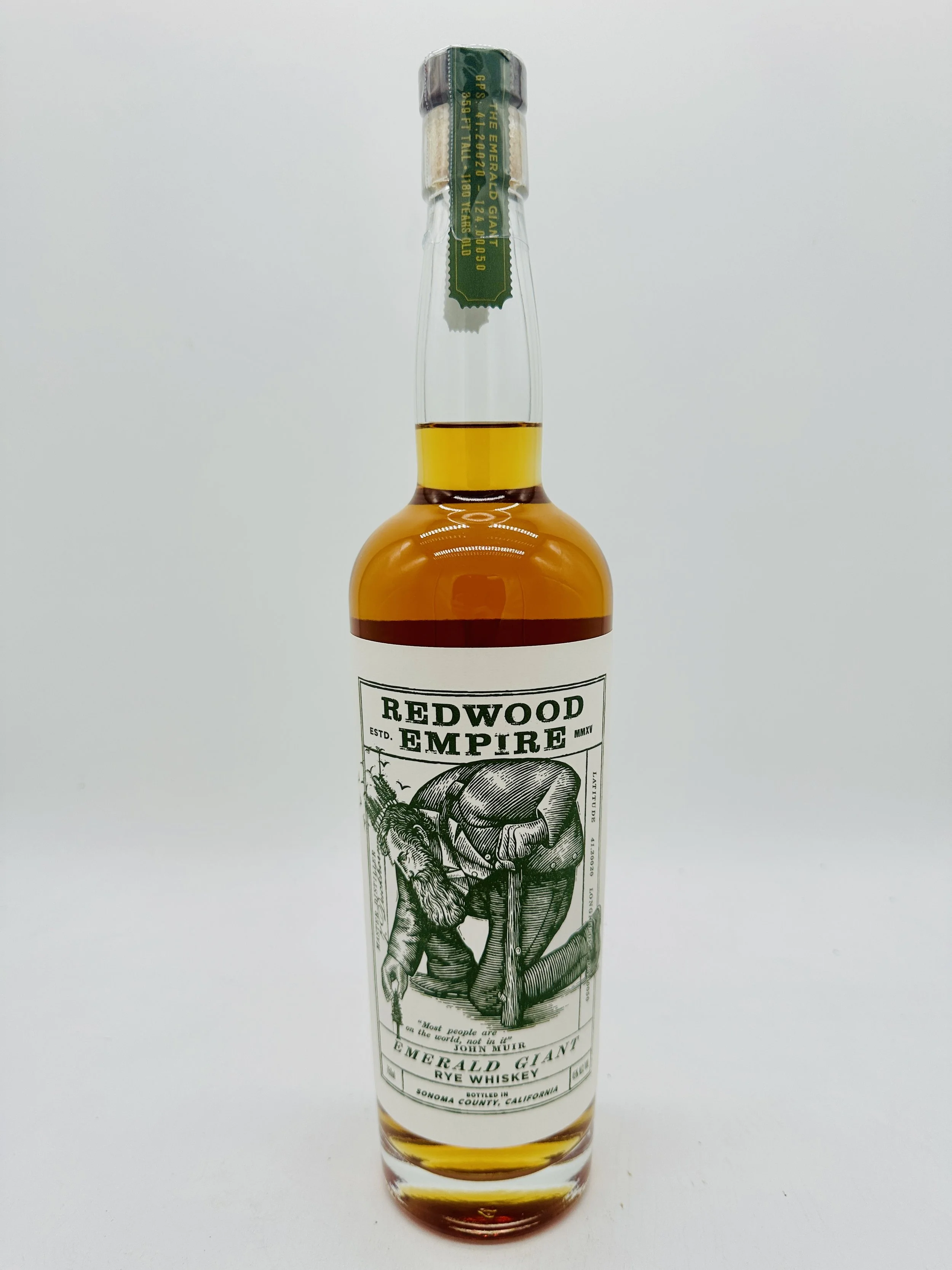 Redwood Empire Emerald Giant Rye Whiskey — Paddock Bourbon Club