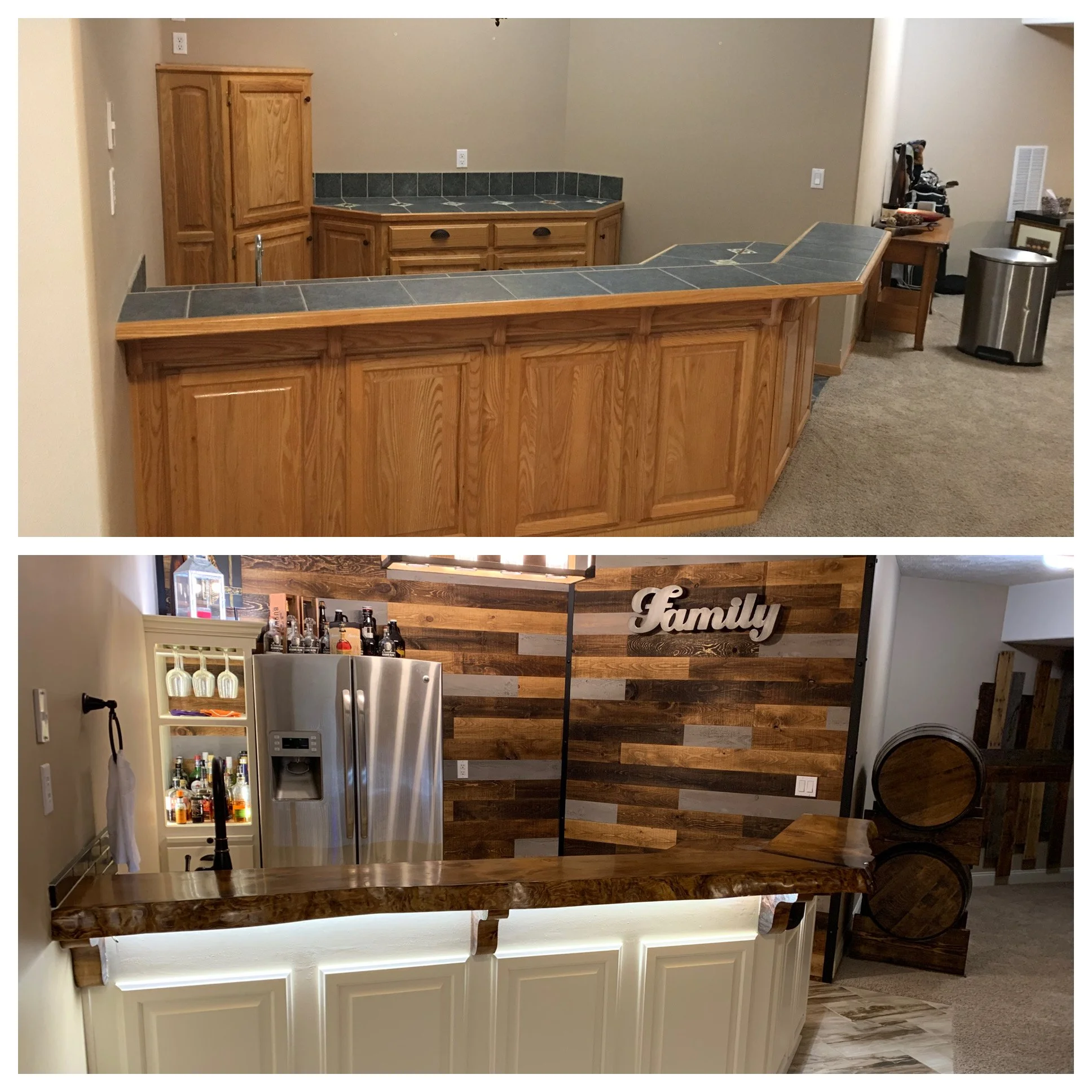 Old World Company - Bar Remodel
