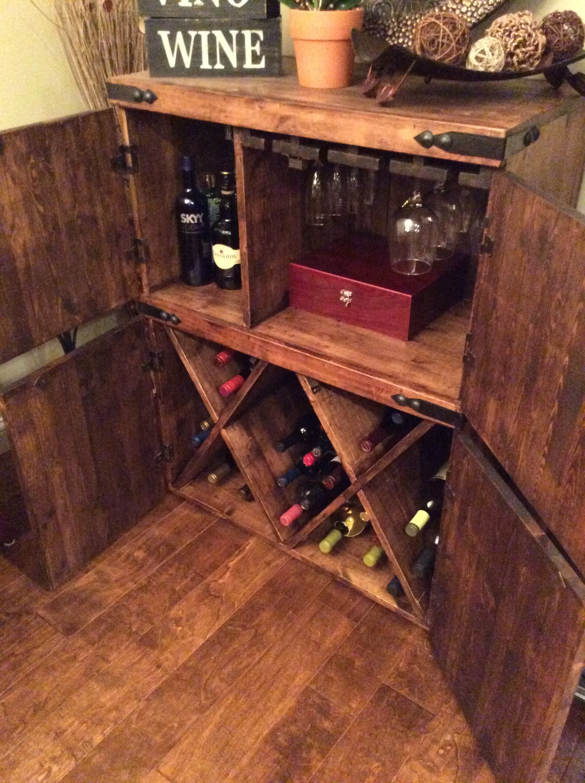 Old World Company - Wine Cabinet
