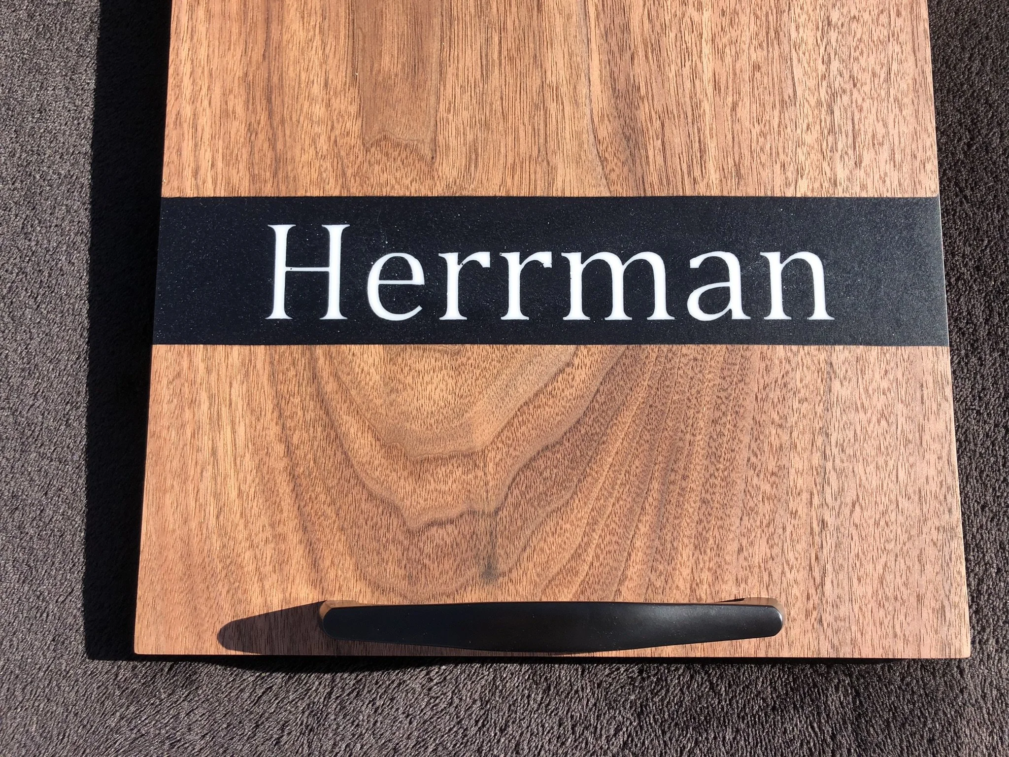 Old World Company: The Nobleman with personalization.