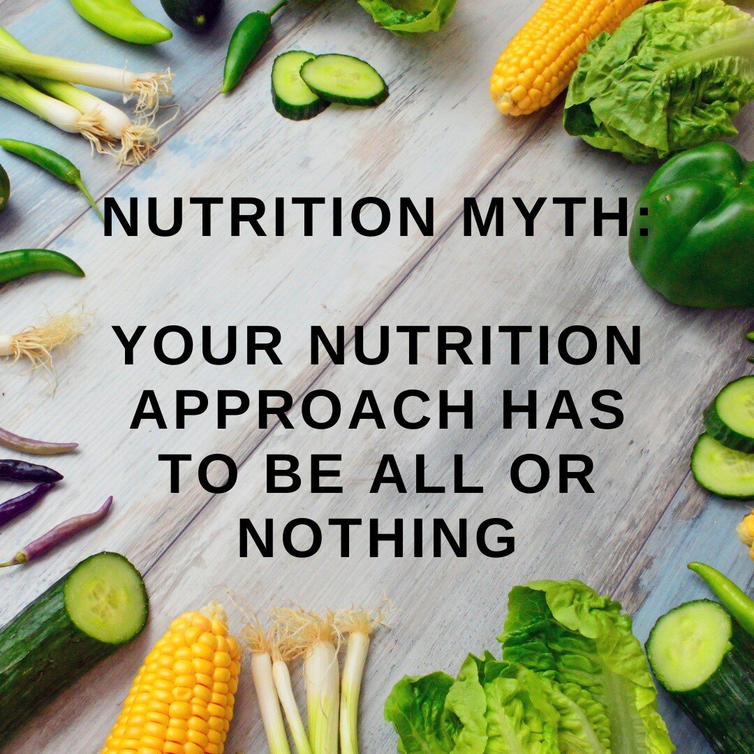 One of the biggest nutrition misconceptions is by far the notion that nutrition has to be an all or nothing approach: ranging from calories to carbohydrates. 

Some individuals will seek extreme nutrition measures for a desired outcome.

While this m