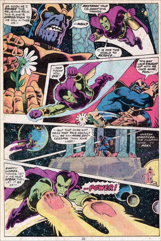 LOGAN'S RUN #6 - INTERIOR: "The Final Flower" page 2 of 5, Mike Zeck (pencils, inks)
